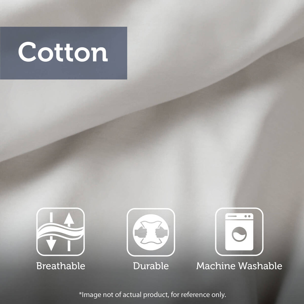 3-Piece Striped Cotton Comforter Set