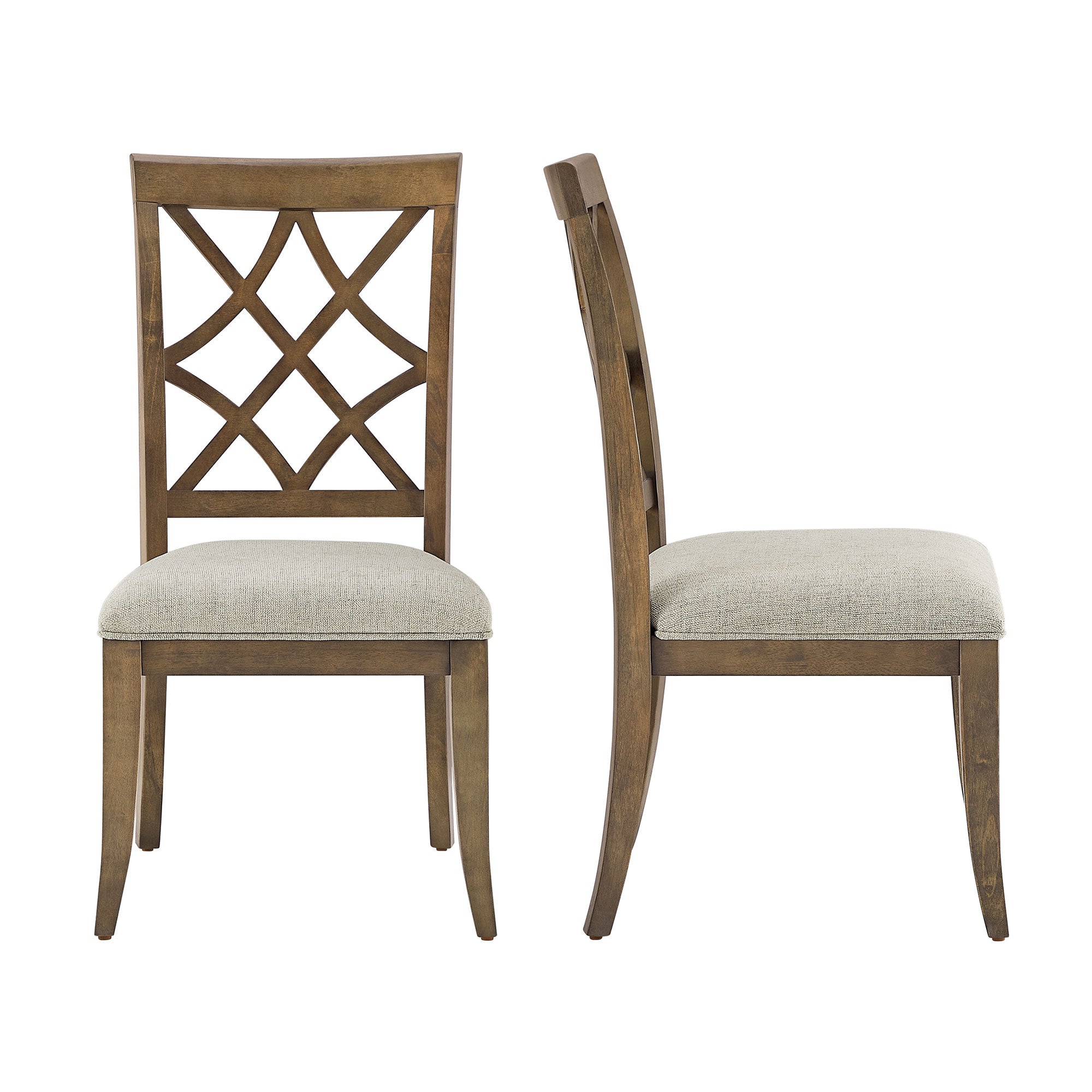 7-Piece Mid Century Extendable Wooden Dining Set