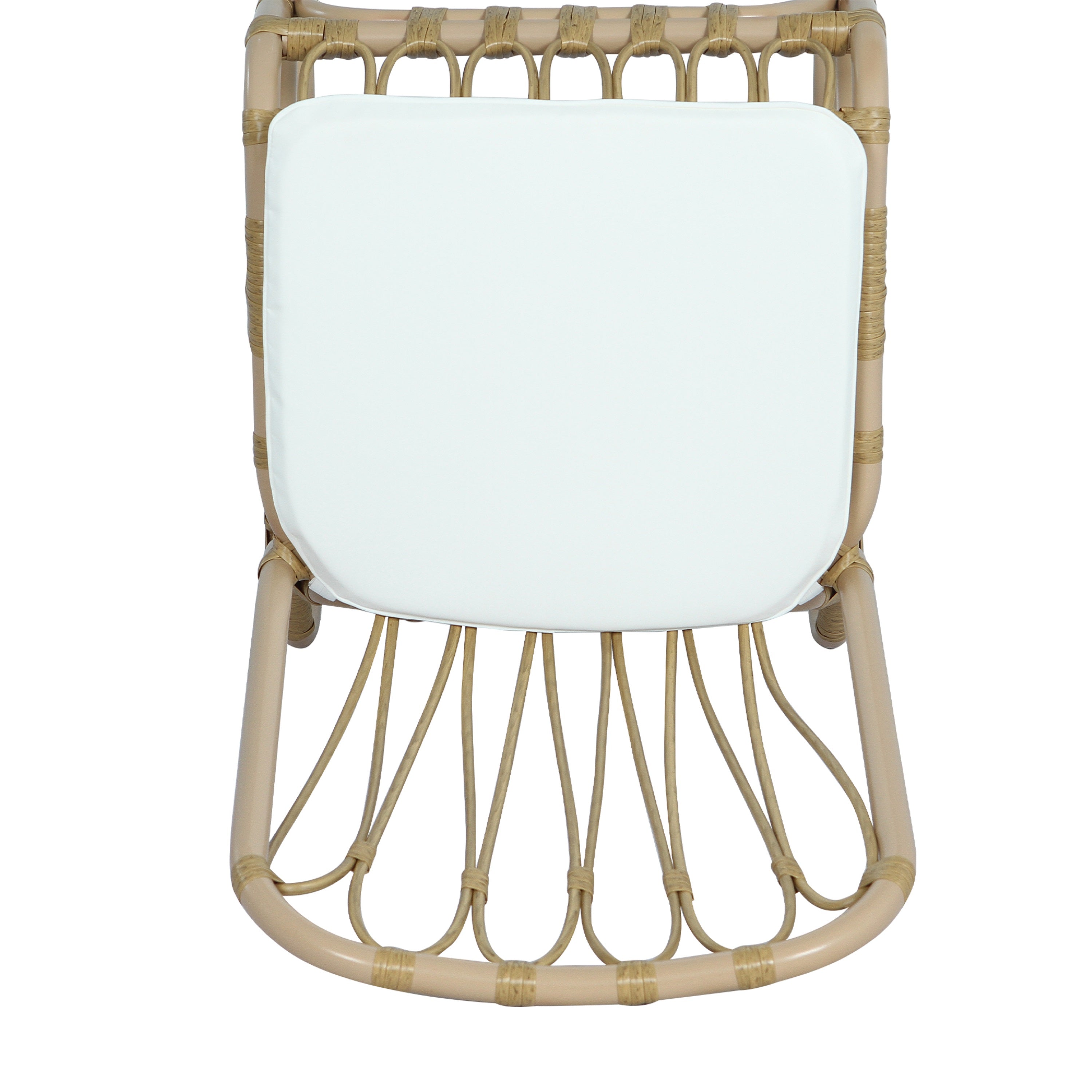 Outdoor Faux Rattan Dining Chairs, Set of 2