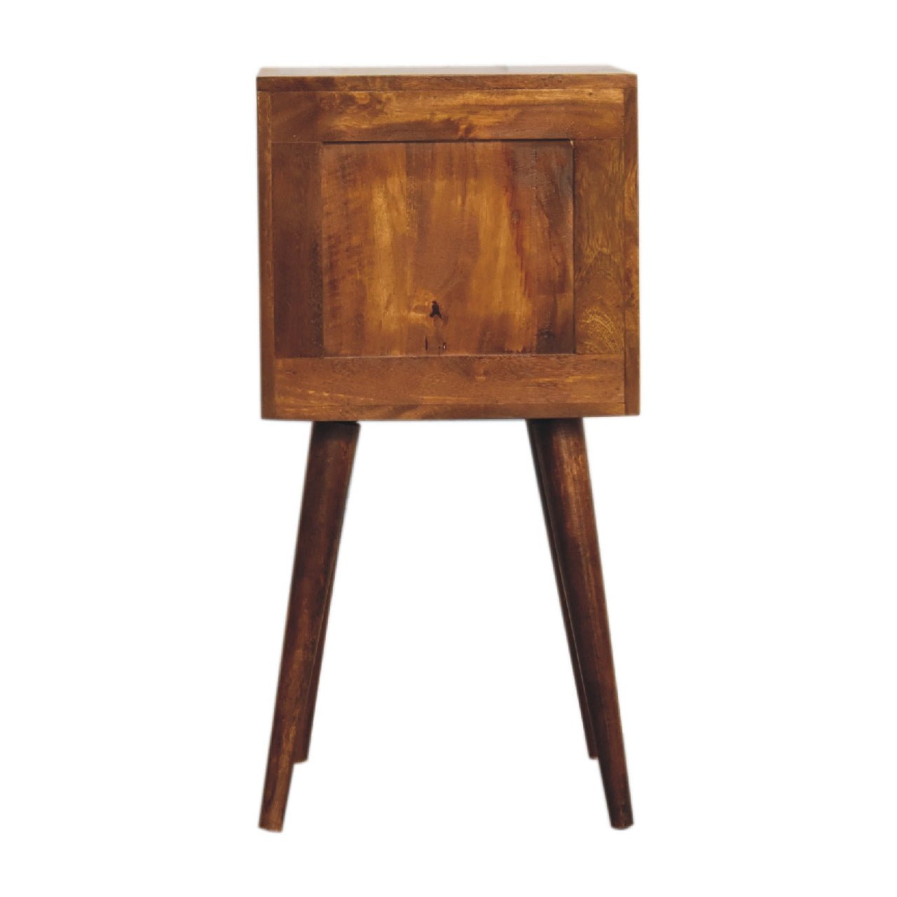Bedside with 2 Drawers and Tapered Legs - Nightstands