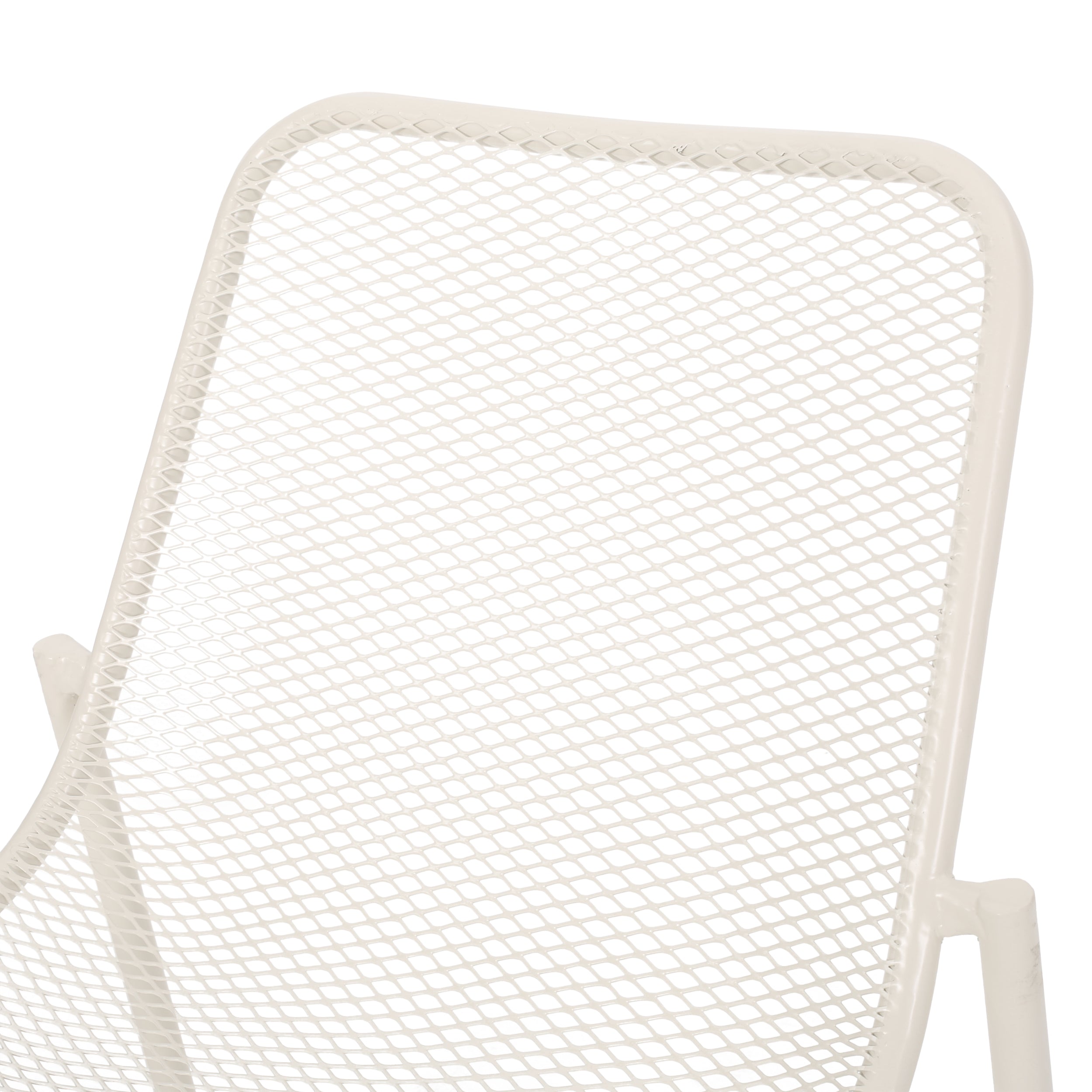 Kincaid Stackable Iron Chairs, Set of 2
