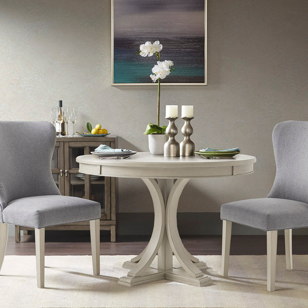 Classic Round Dining Table with Pedestal Base
