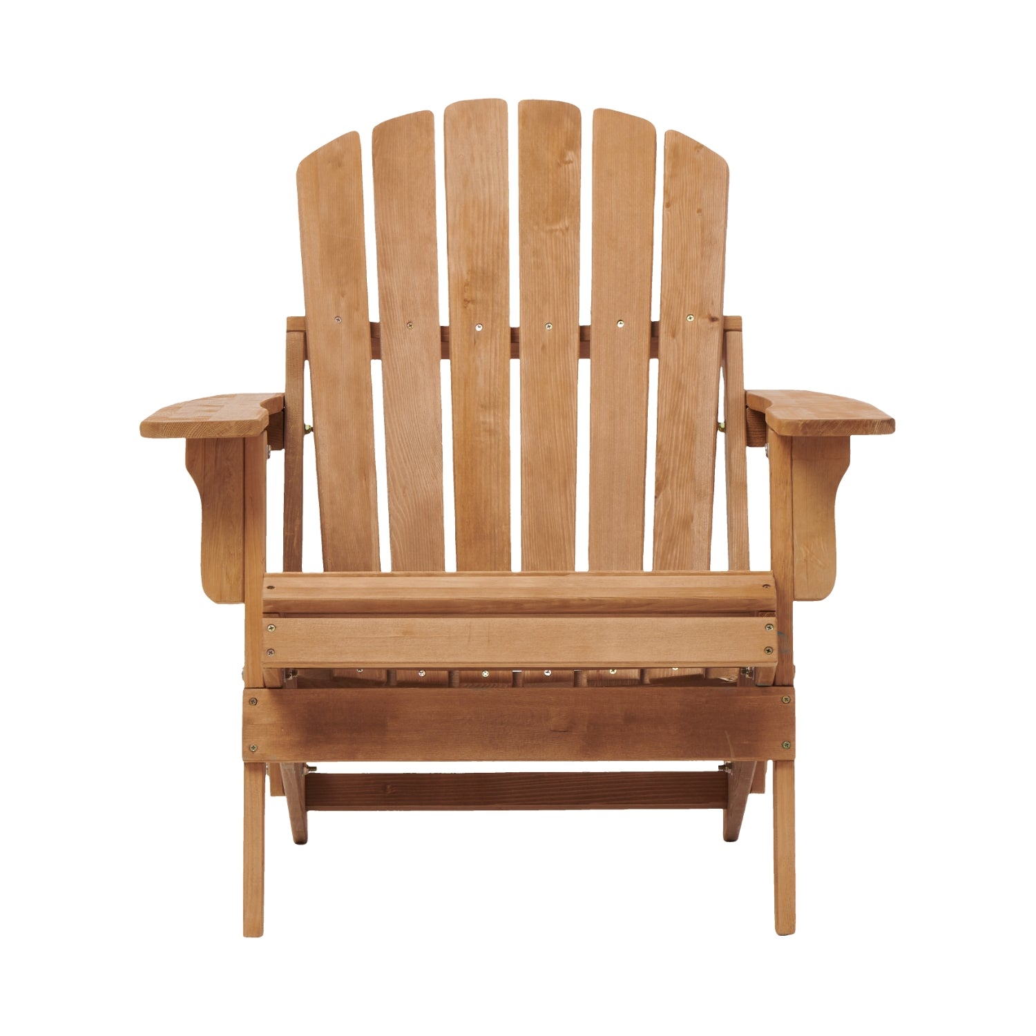 Oversized Wooden Outdoor Folding Adirondack Chair