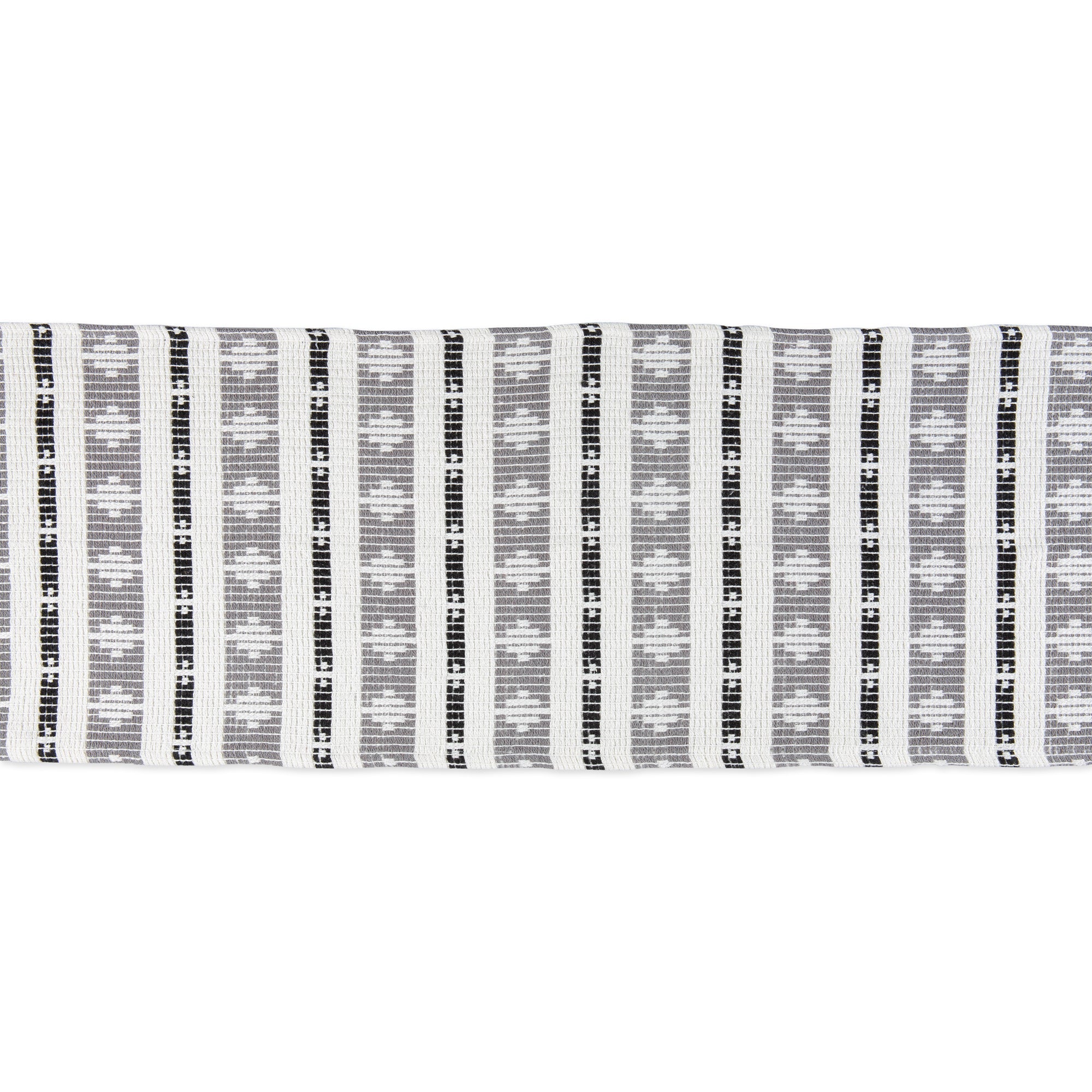 Black/Gray Colby Southwest Table Runner 15X72 - Table Runners
