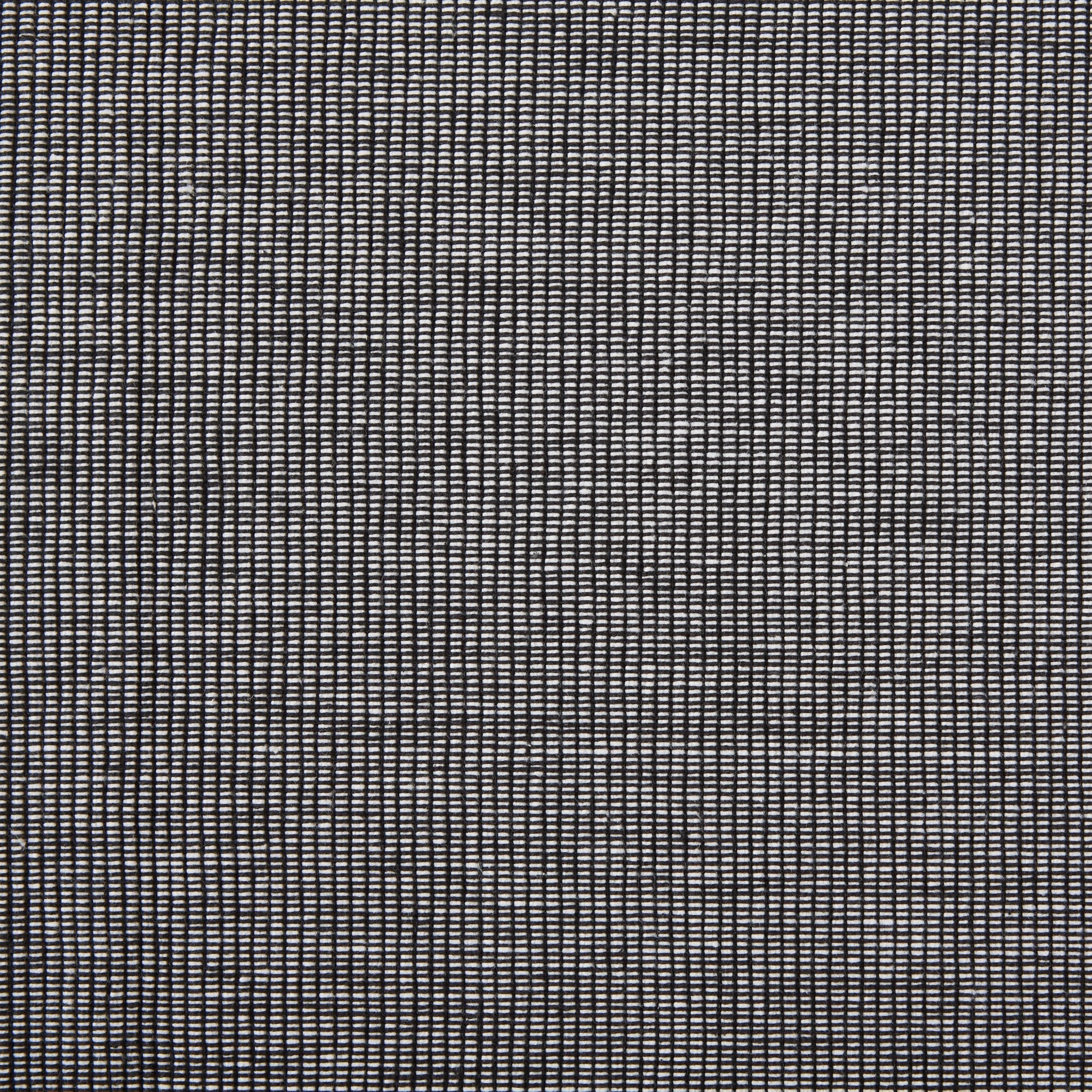 Black/White 2 - Tone Ribbed Table Runner 13X72 - Table Runners