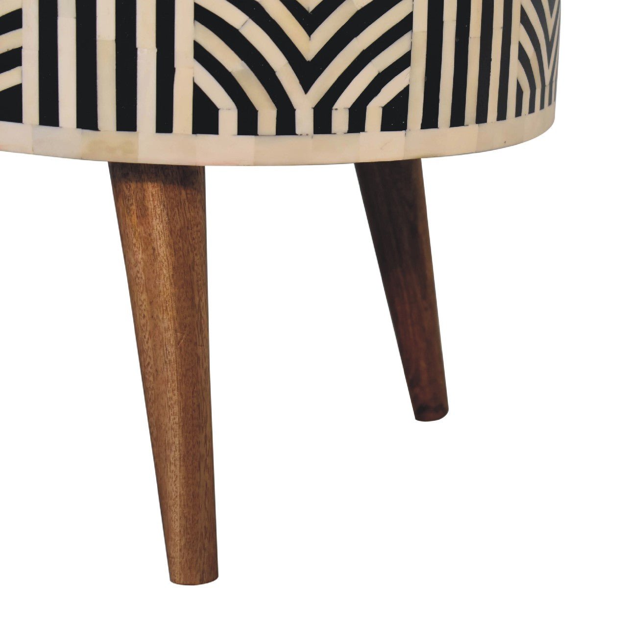 Blossomx Bone Inlay Coffee Table with 2 Drawers - Coffee Tables