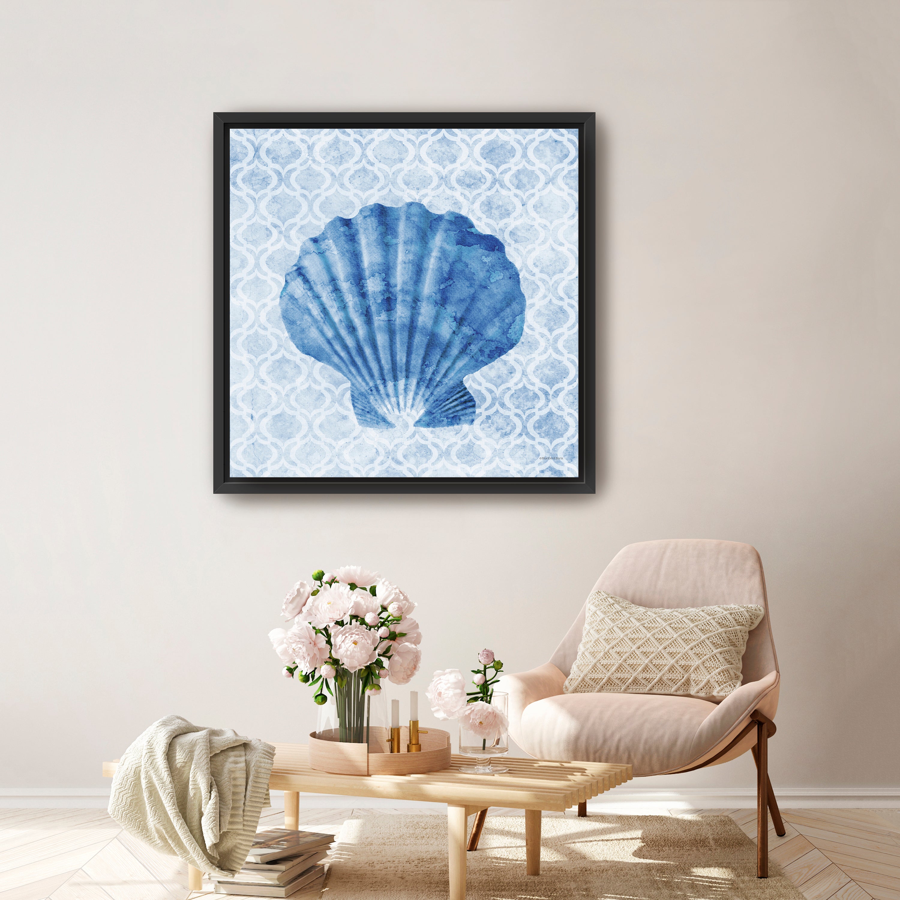 Seashell I Canvas Giclee
