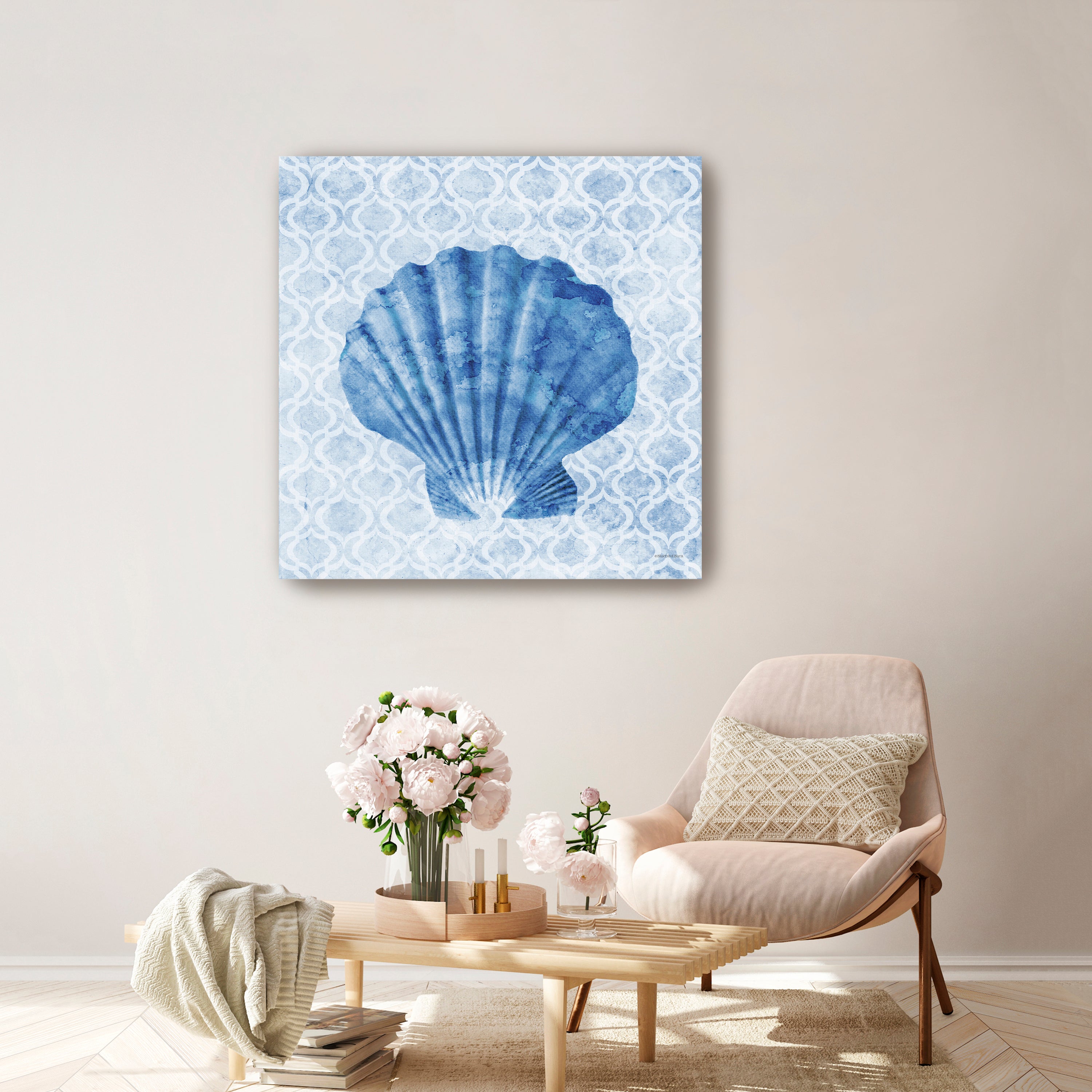 Seashell I Canvas Giclee