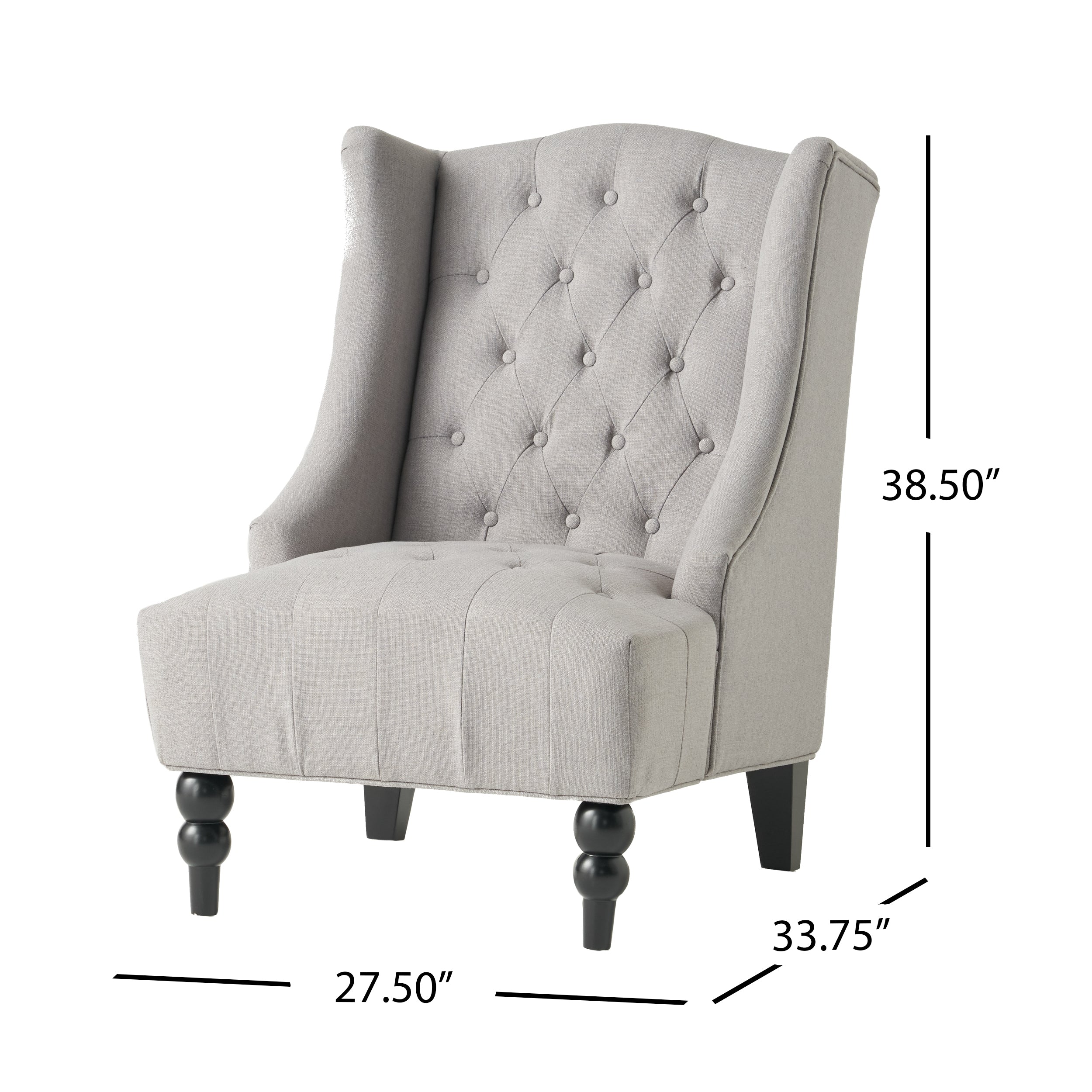 Toddman High-Back Club Chair