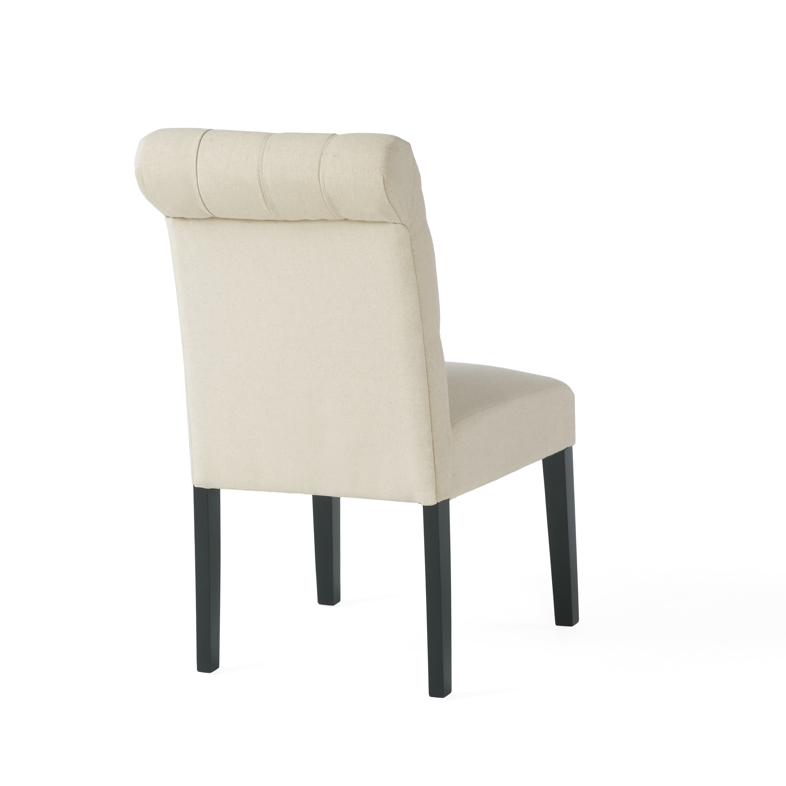 Broxton Tufted Rooltop Dining Chairs, Set of 2