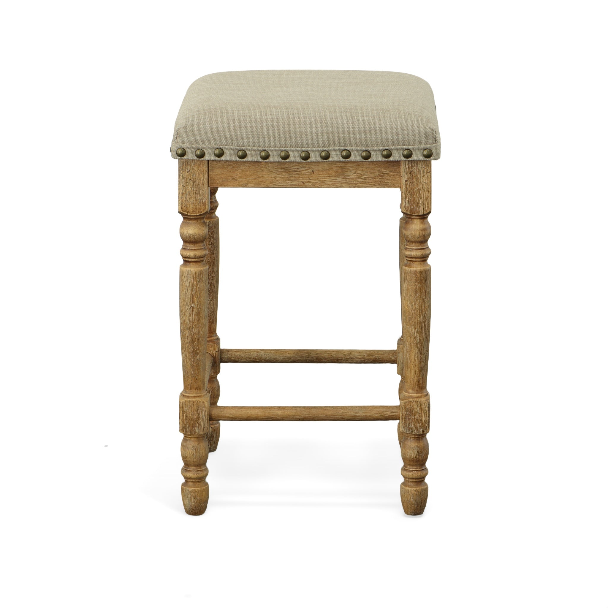 Set of Brittany Upholstered Stools