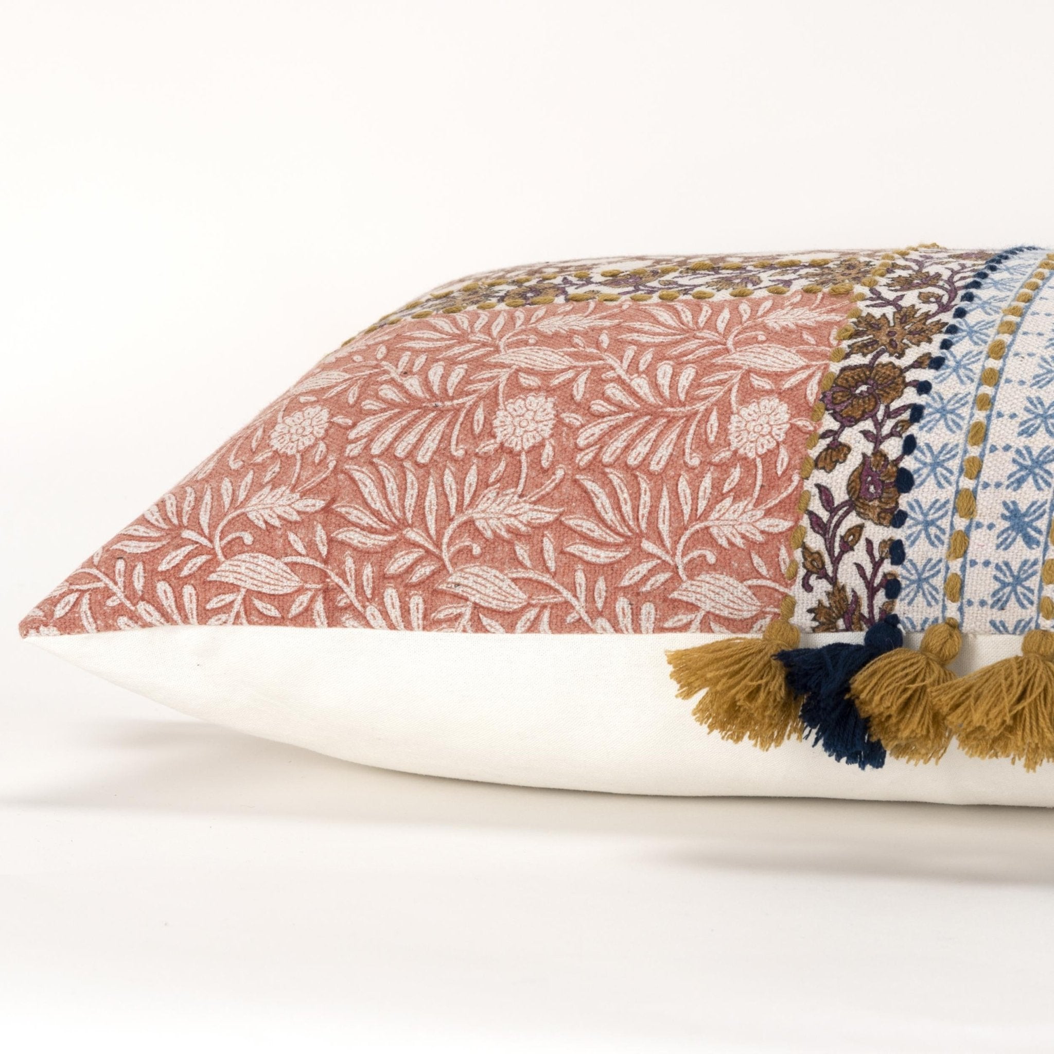 Botanical Print Lumbar Pillow - Lumbar Pillows