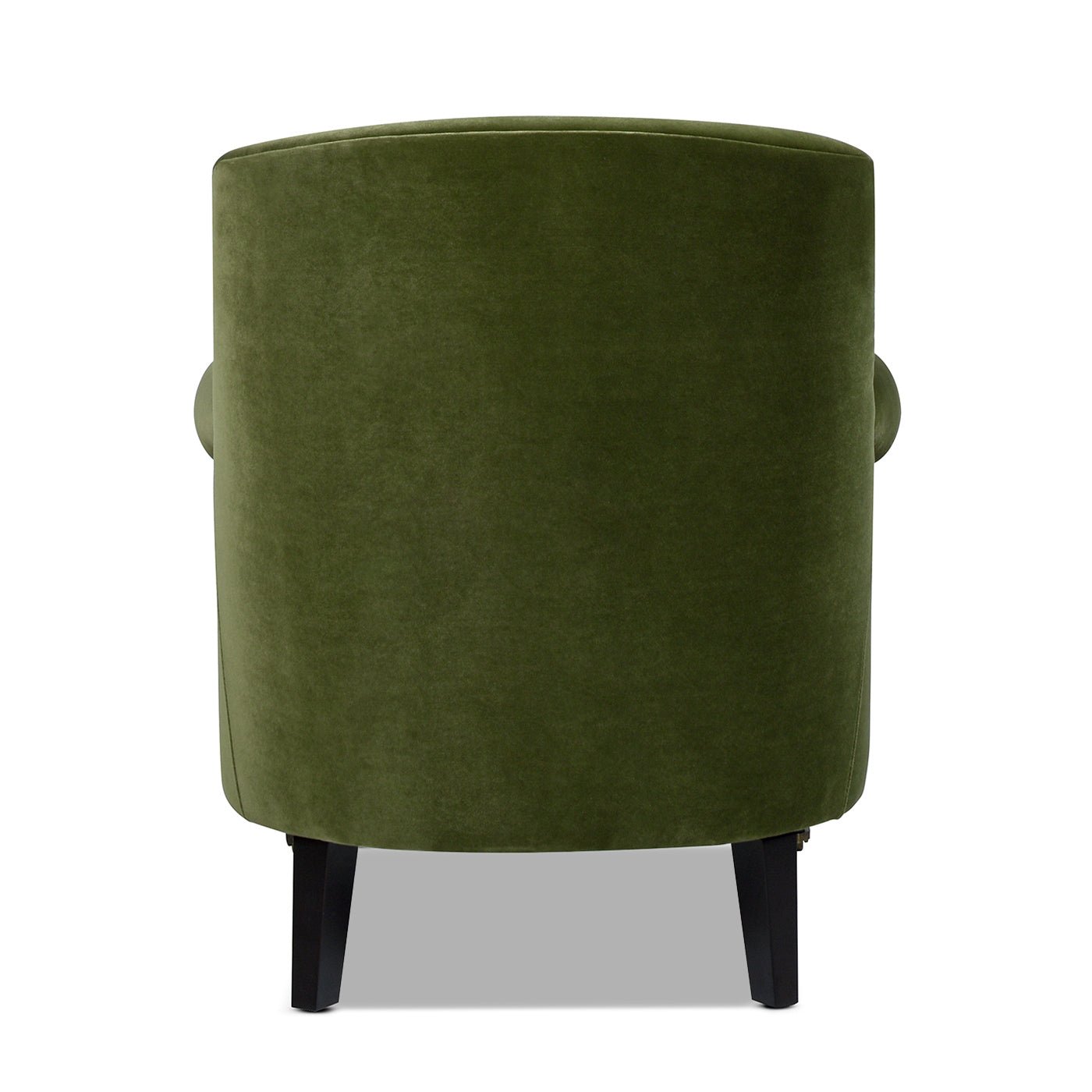 Boutique 30" Upholstered Accent Chair with Rolled Arms and Wood Turn Legs - Accent Chairs