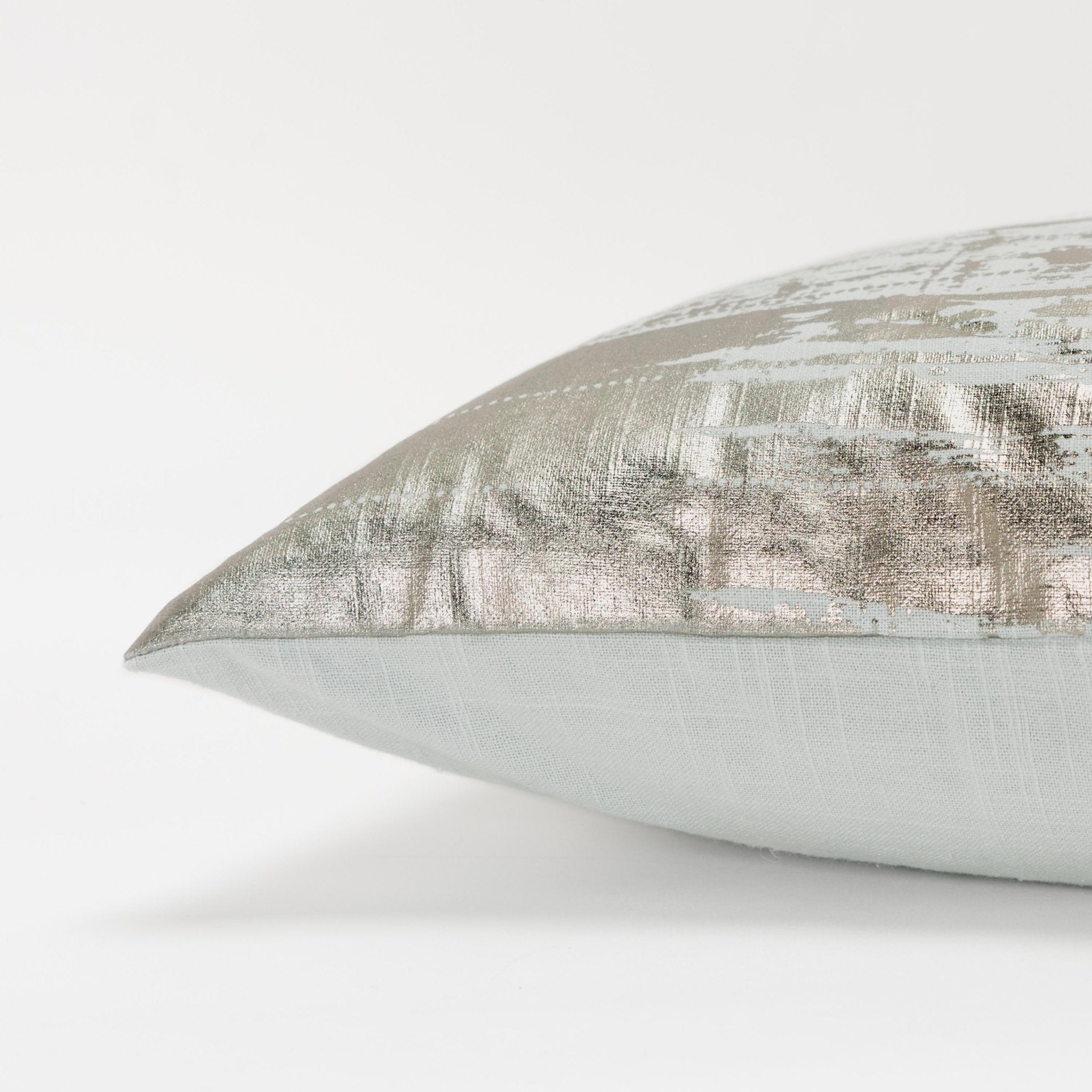 Brushstroke Print Decorative Throw Pillow - Lumbar Pillows
