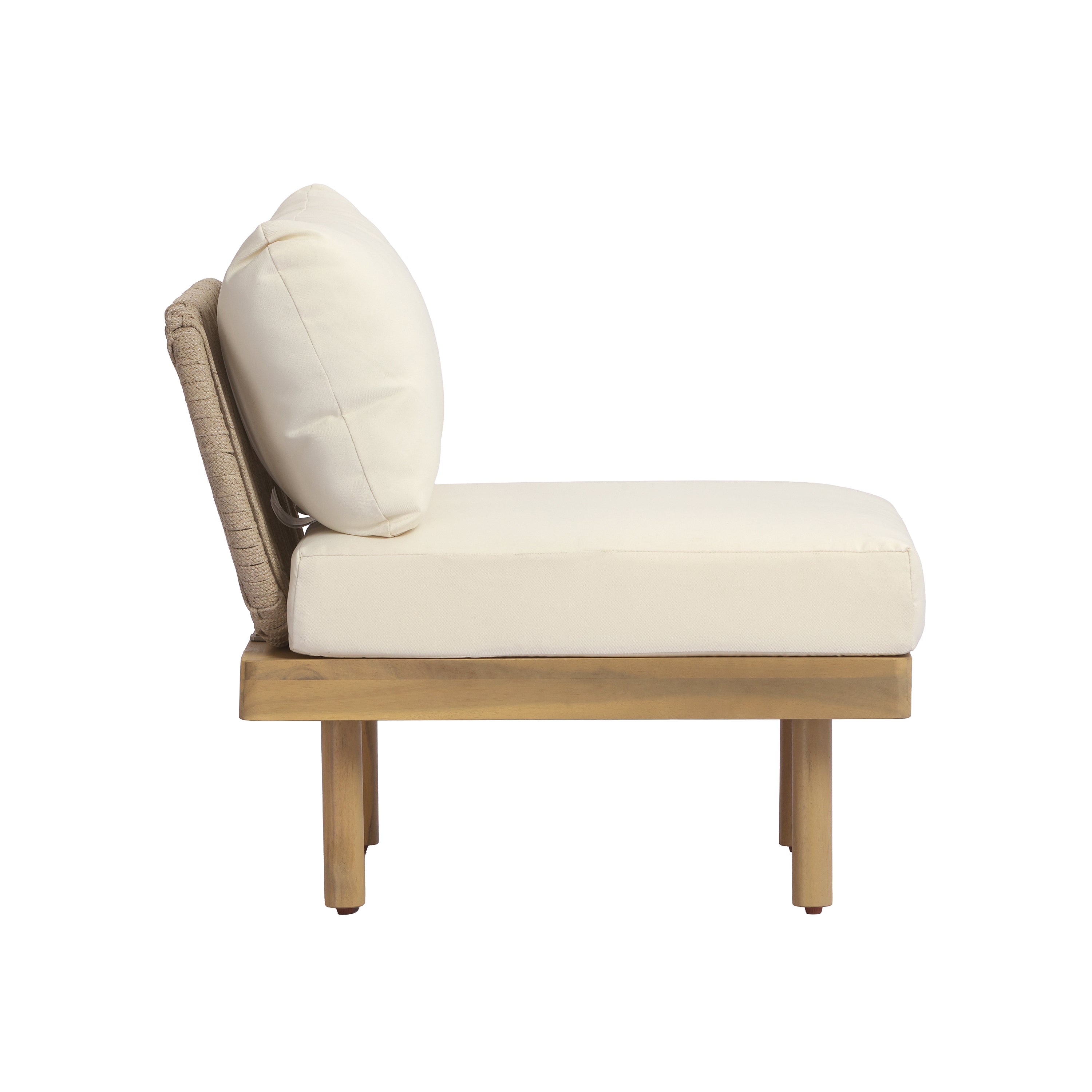 Sebastian 4-Piece Acacia Wood Outdoor Sofa Set