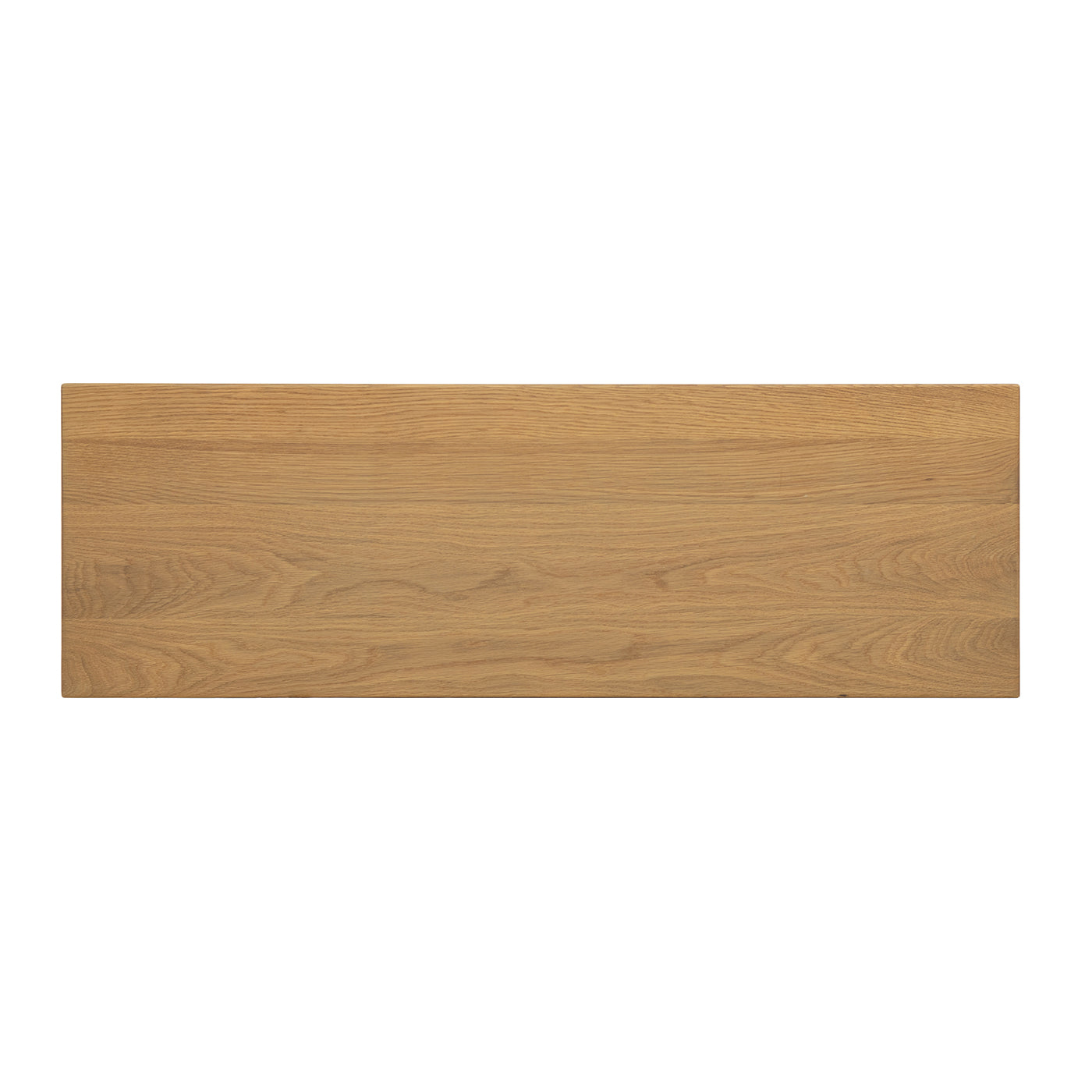 Capri 41.5" Solid Red Oak Wood Bench