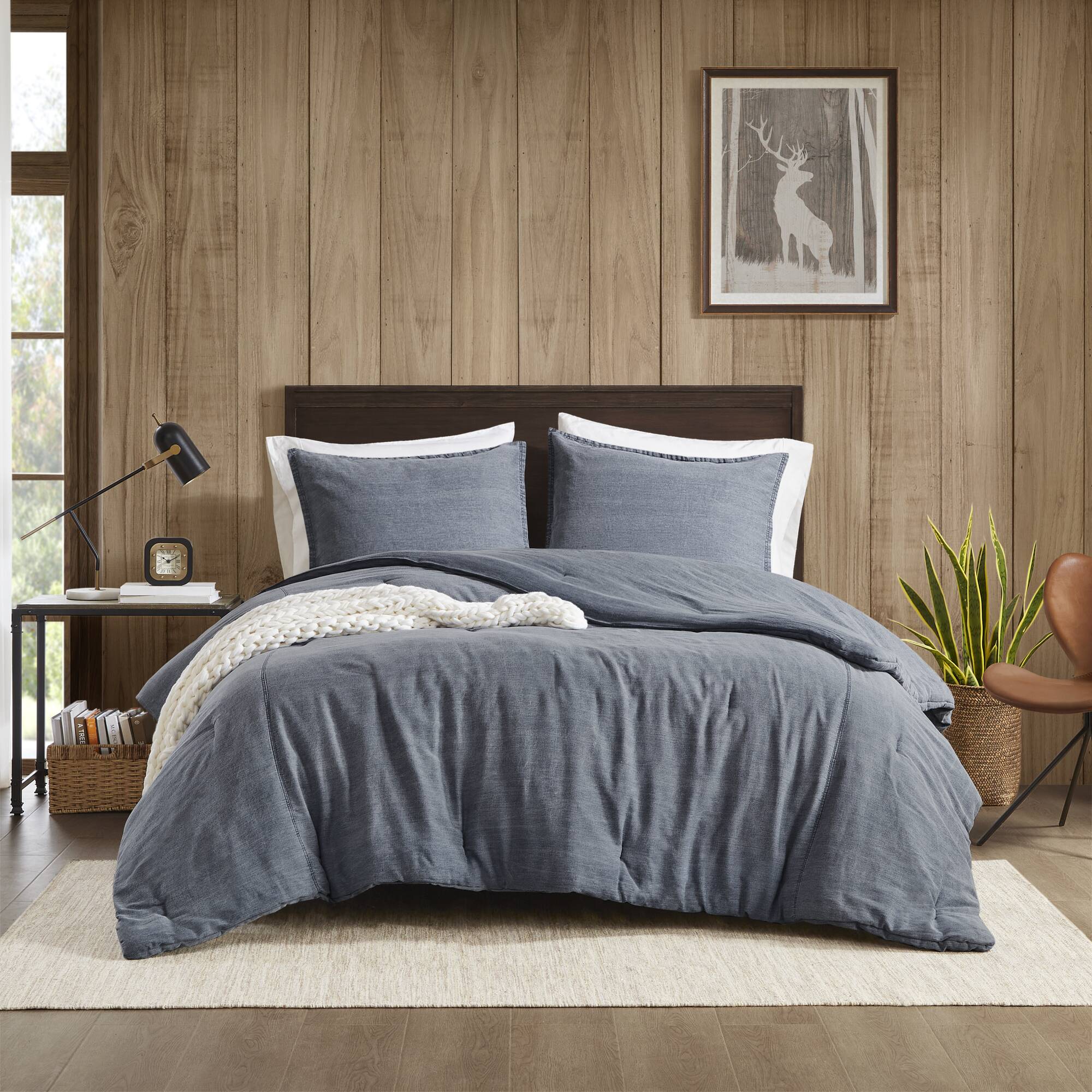 2-Piece Twill Washed Comforter Set