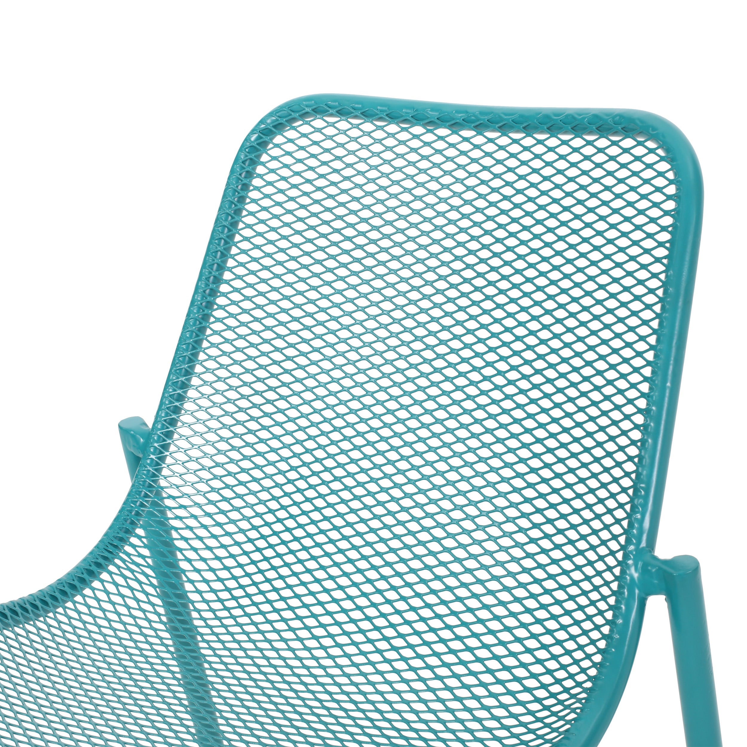 Kincaid Stackable Iron Chairs, Set of 2