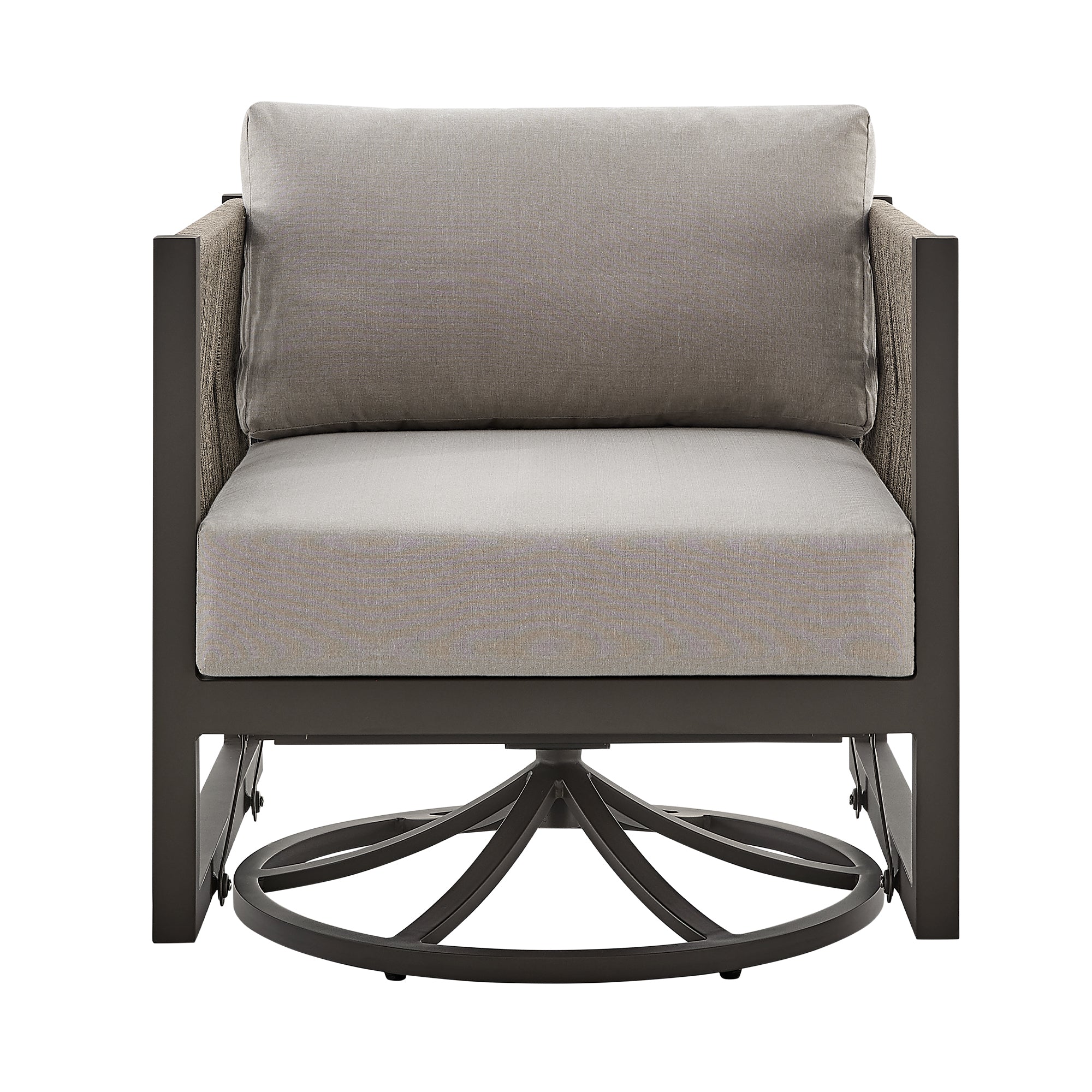 Mareike Outdoor Patio Swivel Glider Lounge Chair
