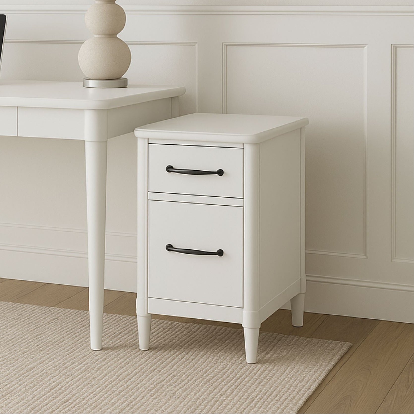 Breakfront 2-Drawer Cabinet