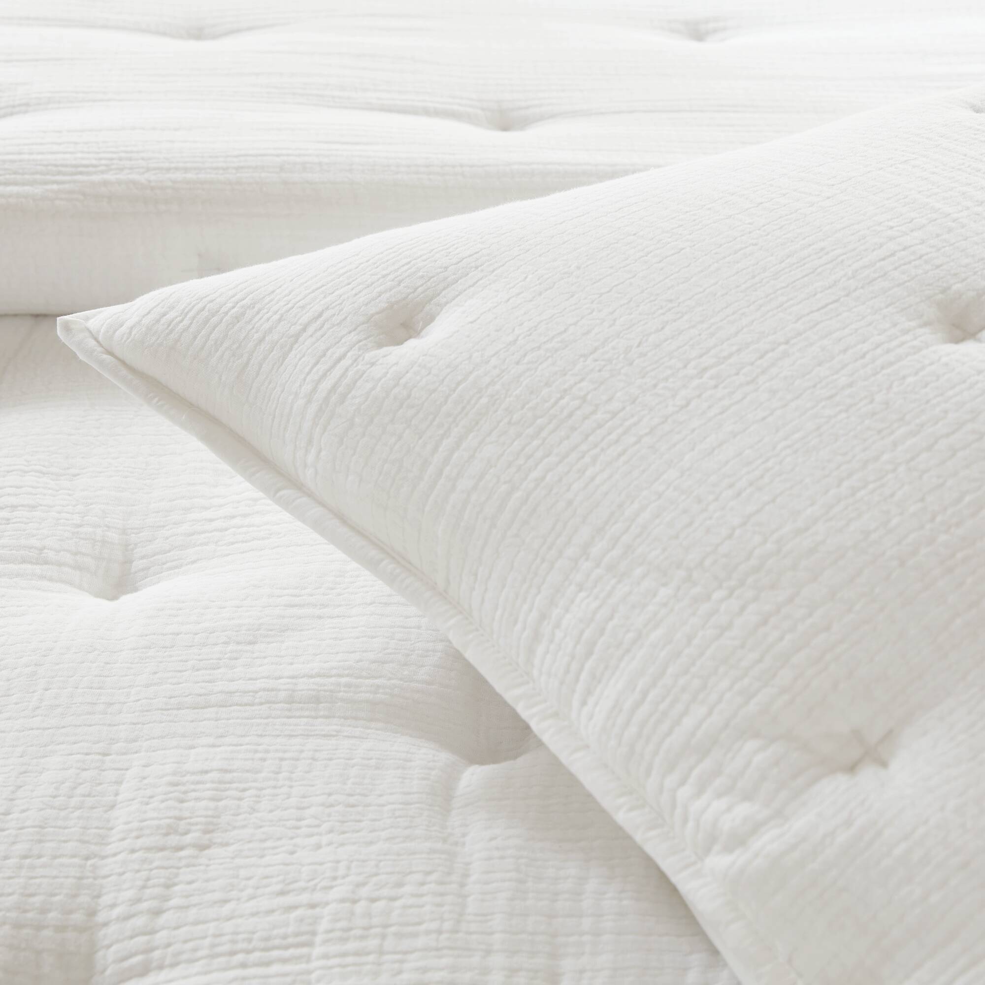 Cotton Gauze Embroidered Euro Sham