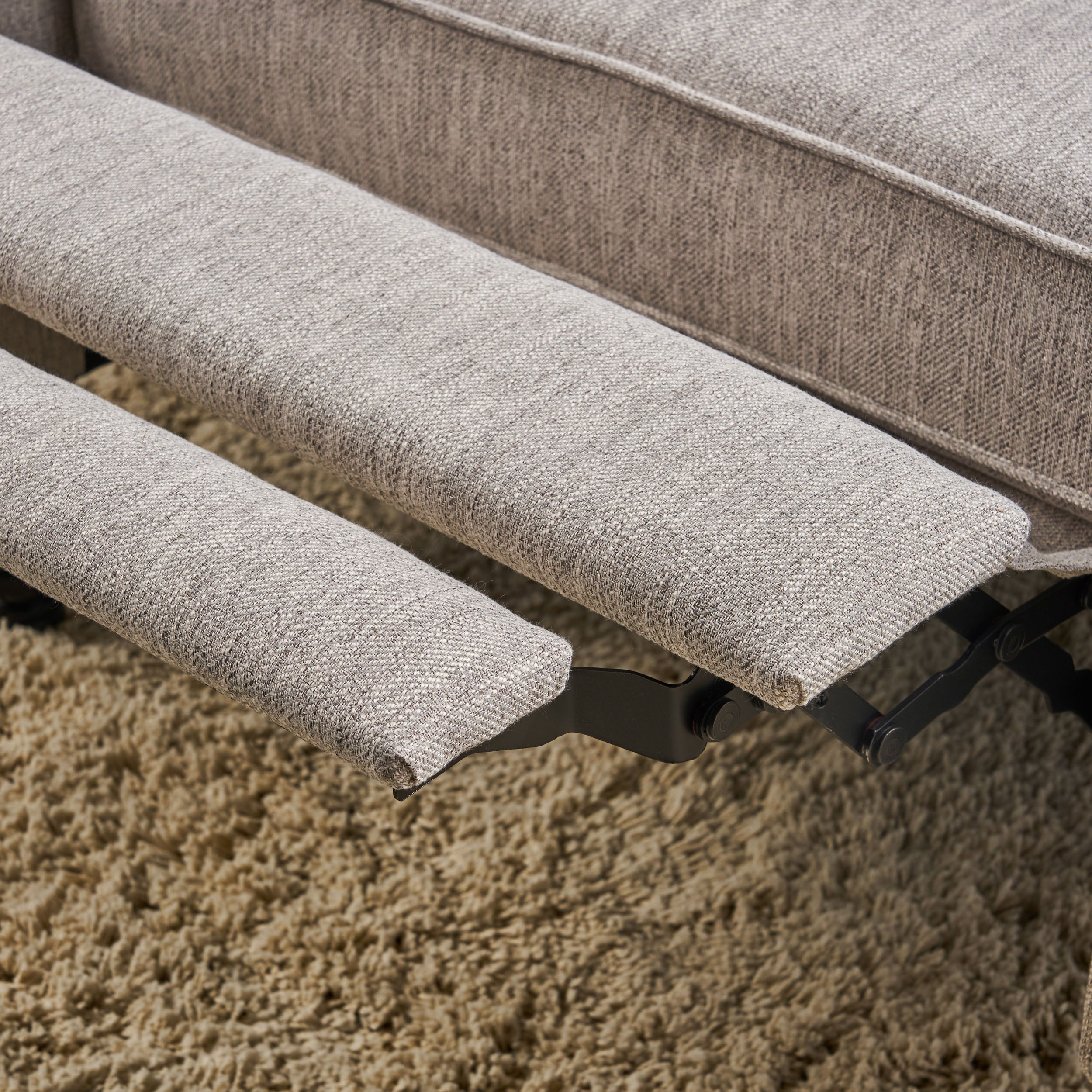 Oversized Wingback Tufted Recliner Accent Chair
