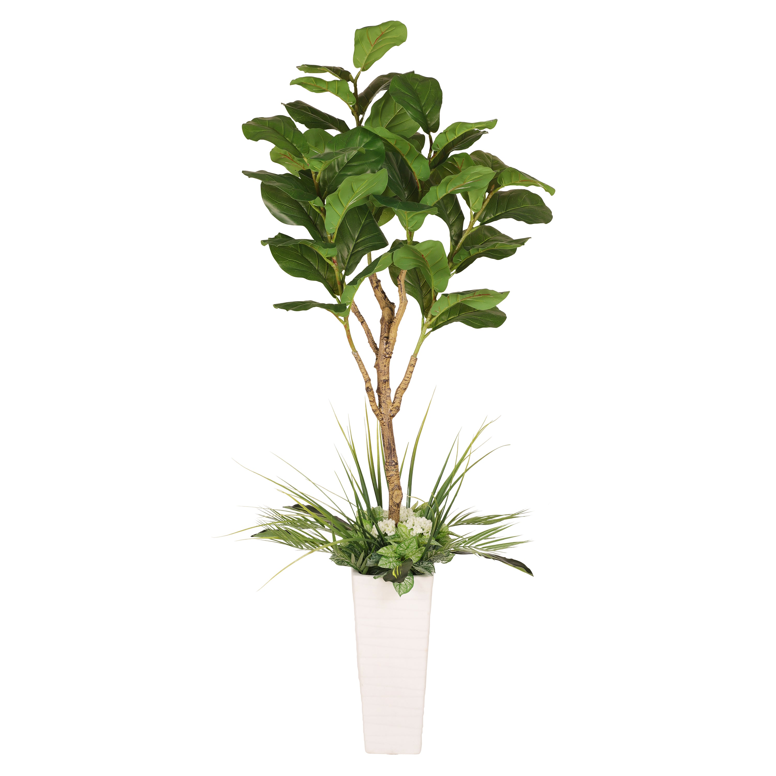 6 ft. Artificial Fiddle Leaf Ficus Tree