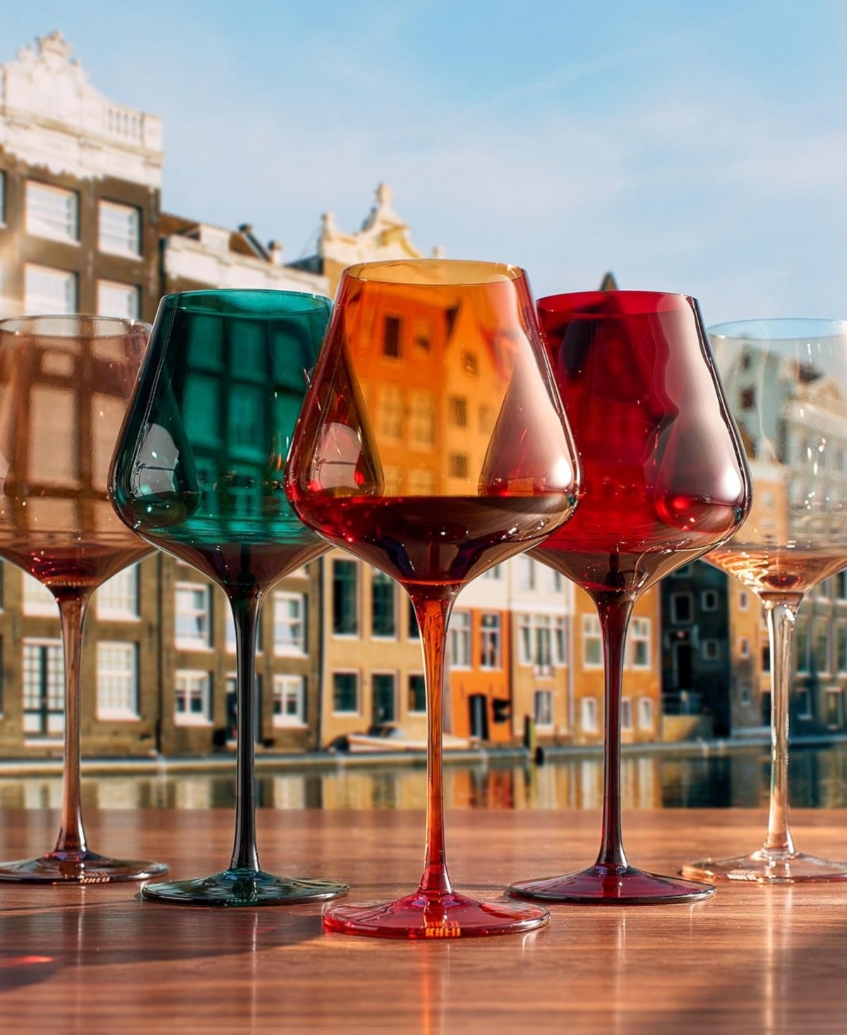 Amsterdam Wine Glasses Set of 5