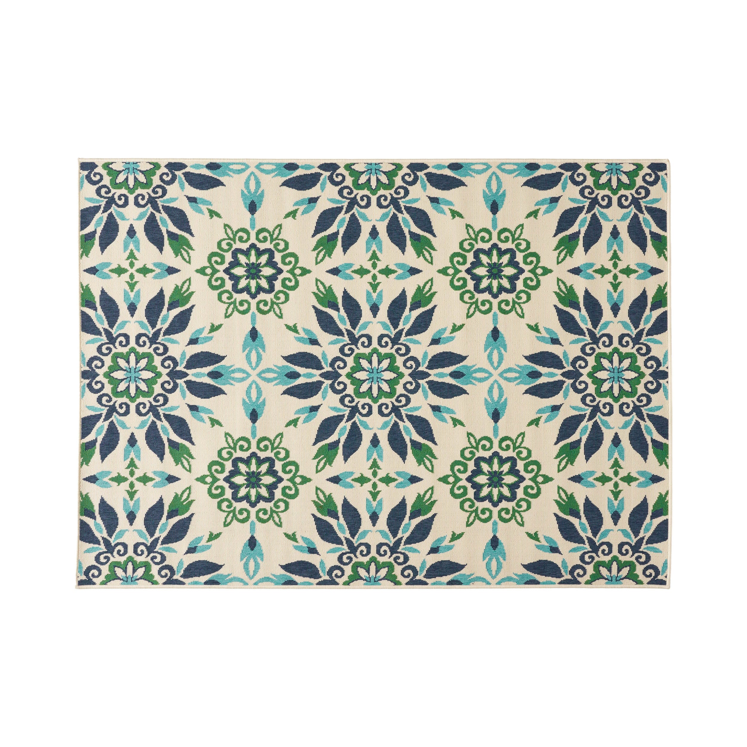 84" x 63" Outdoor Rug with Rectangle Shape