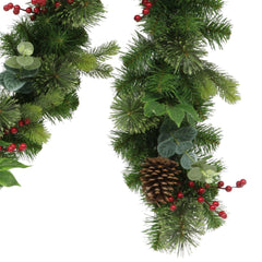 9 ft x 10" Decorated Christmas Garland