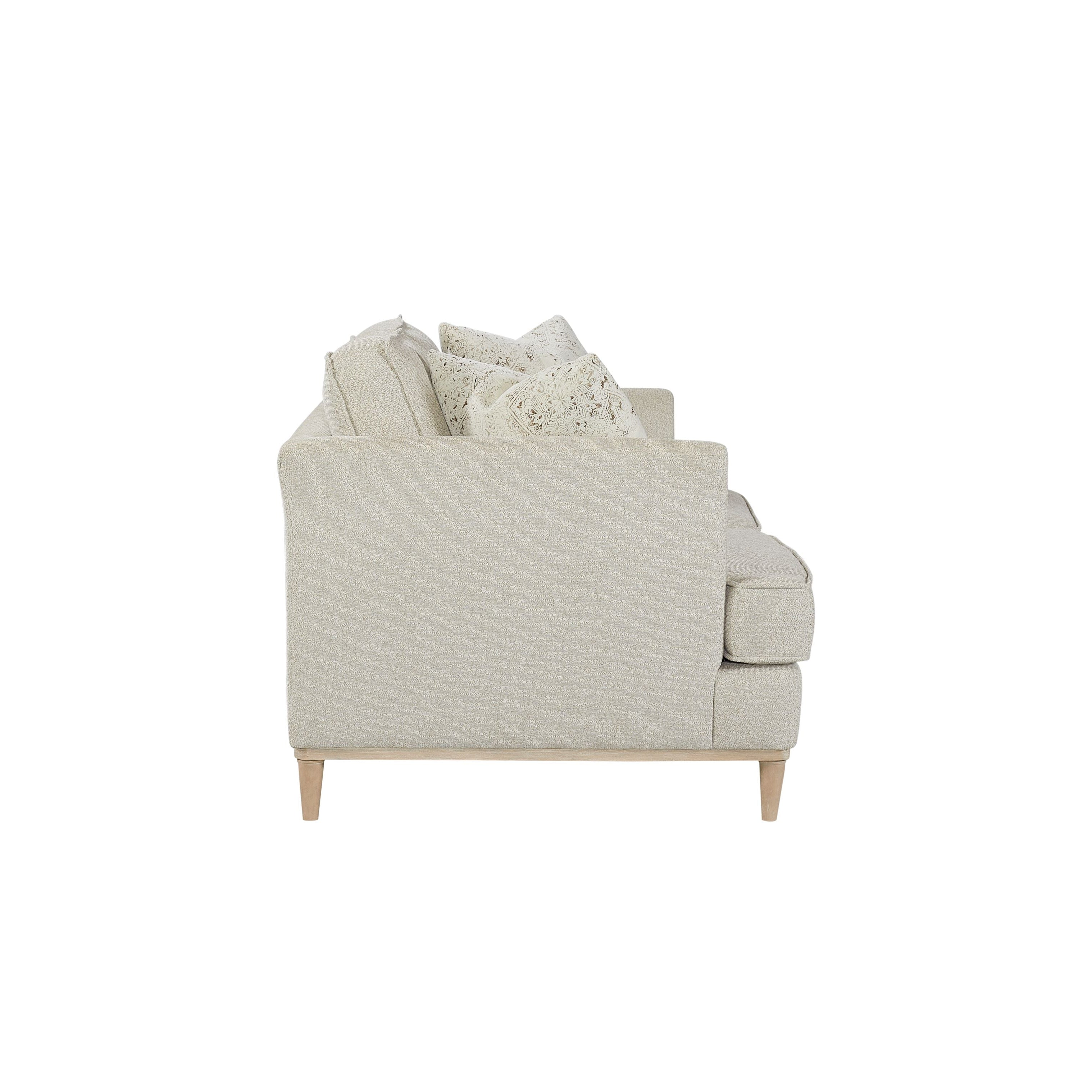Loveseat with 2 Reversable Cushions and 2 Pillows