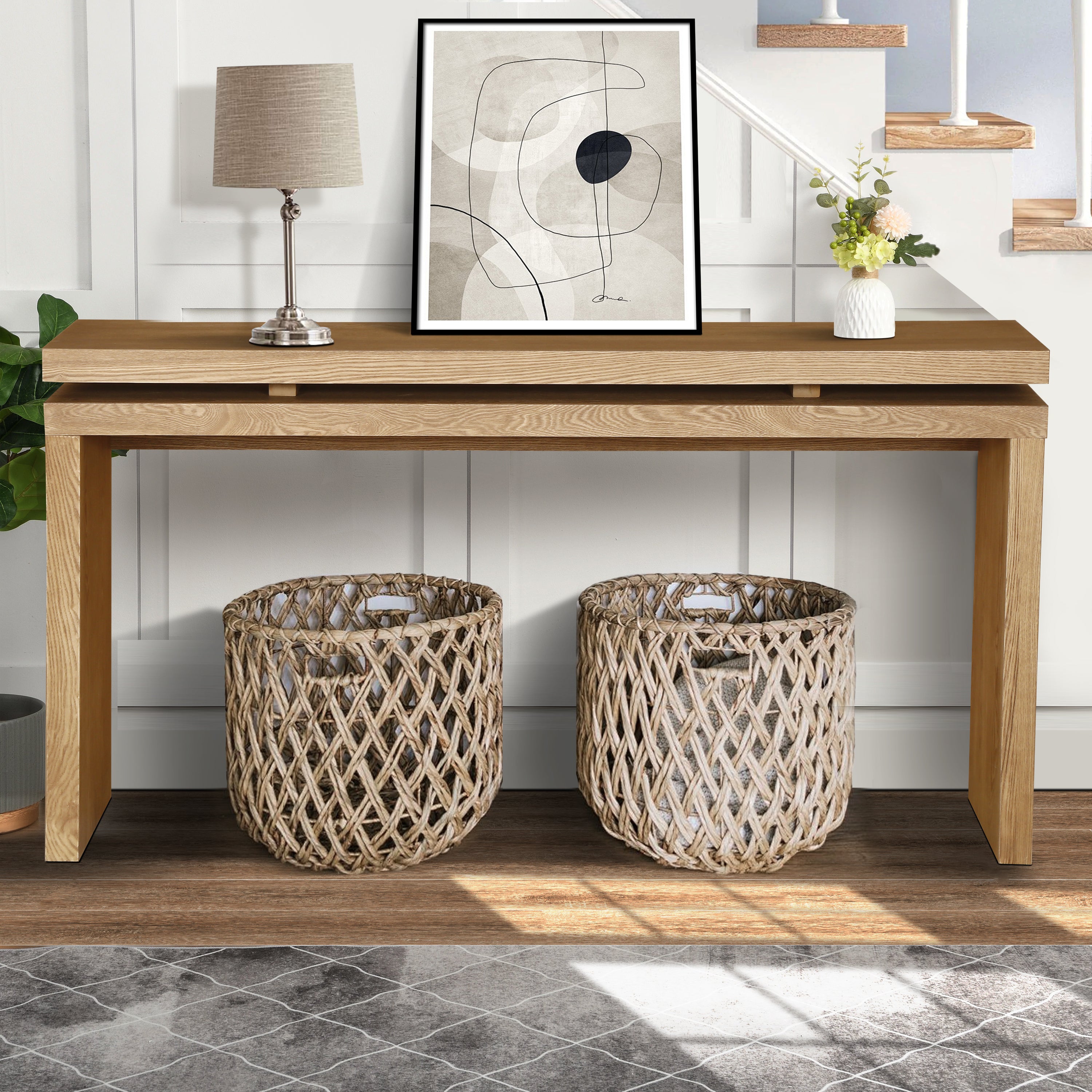 60'' Farmhouse Console Table