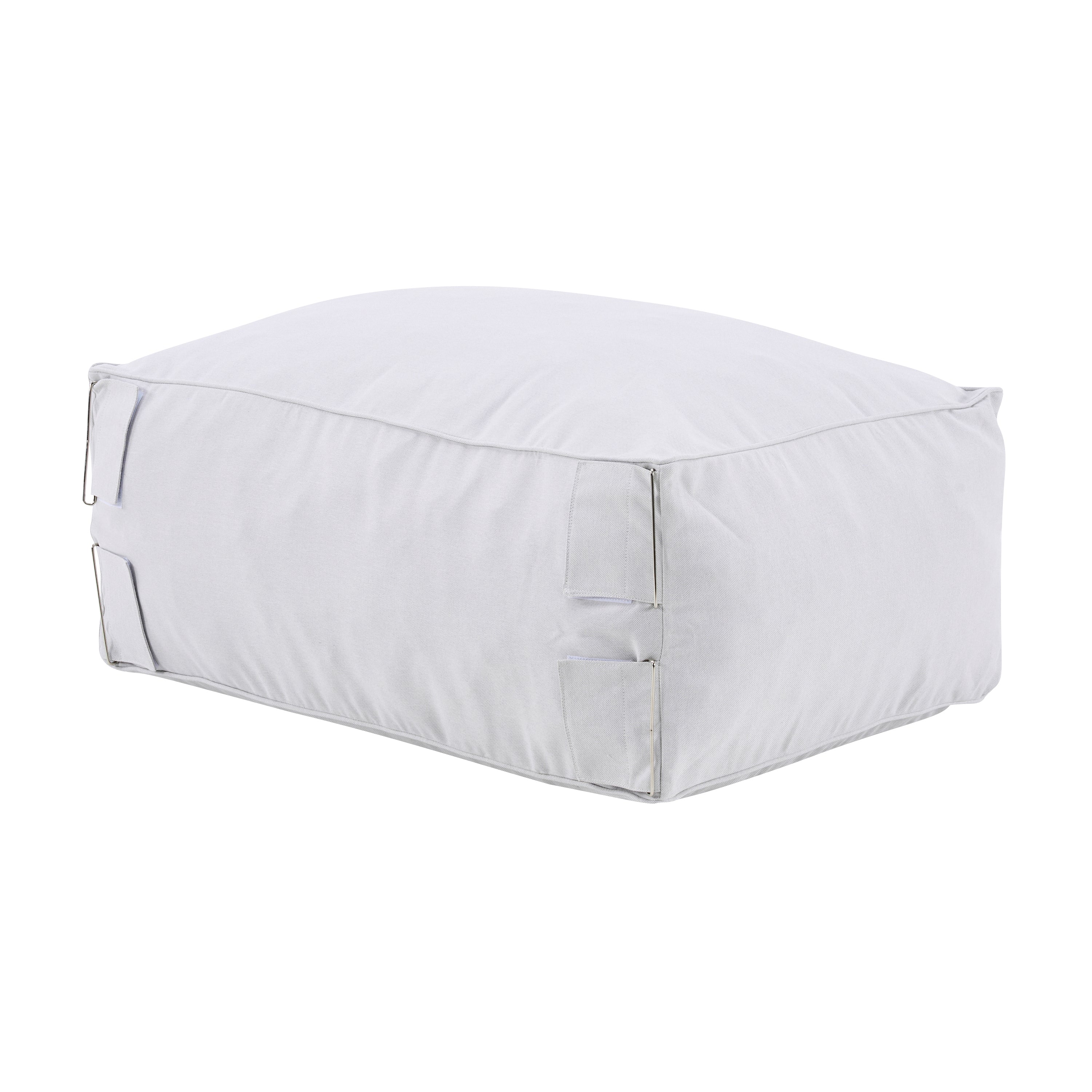 Nerissa Outdoor Patio Bean Bag Sofa Ottoman