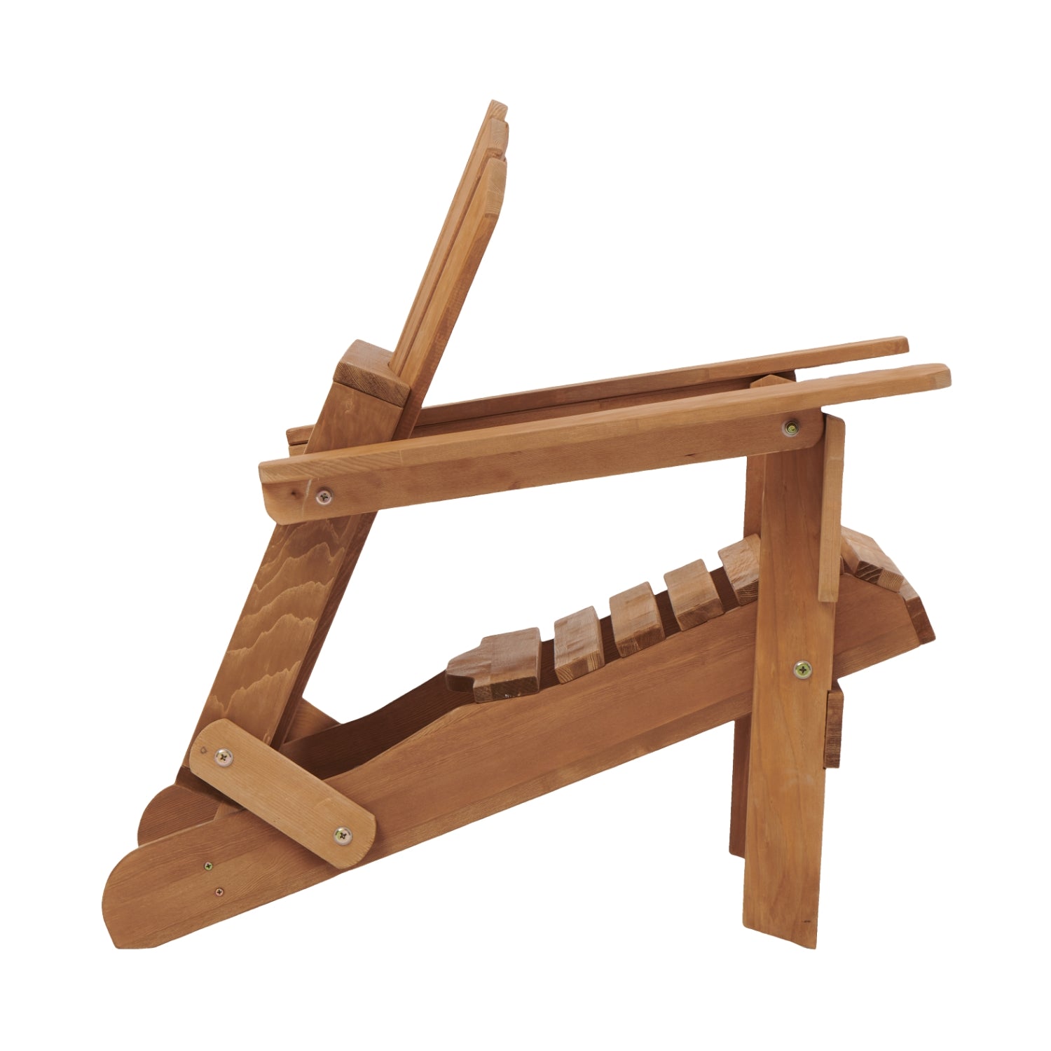 Oversized Wooden Outdoor Folding Adirondack Chair