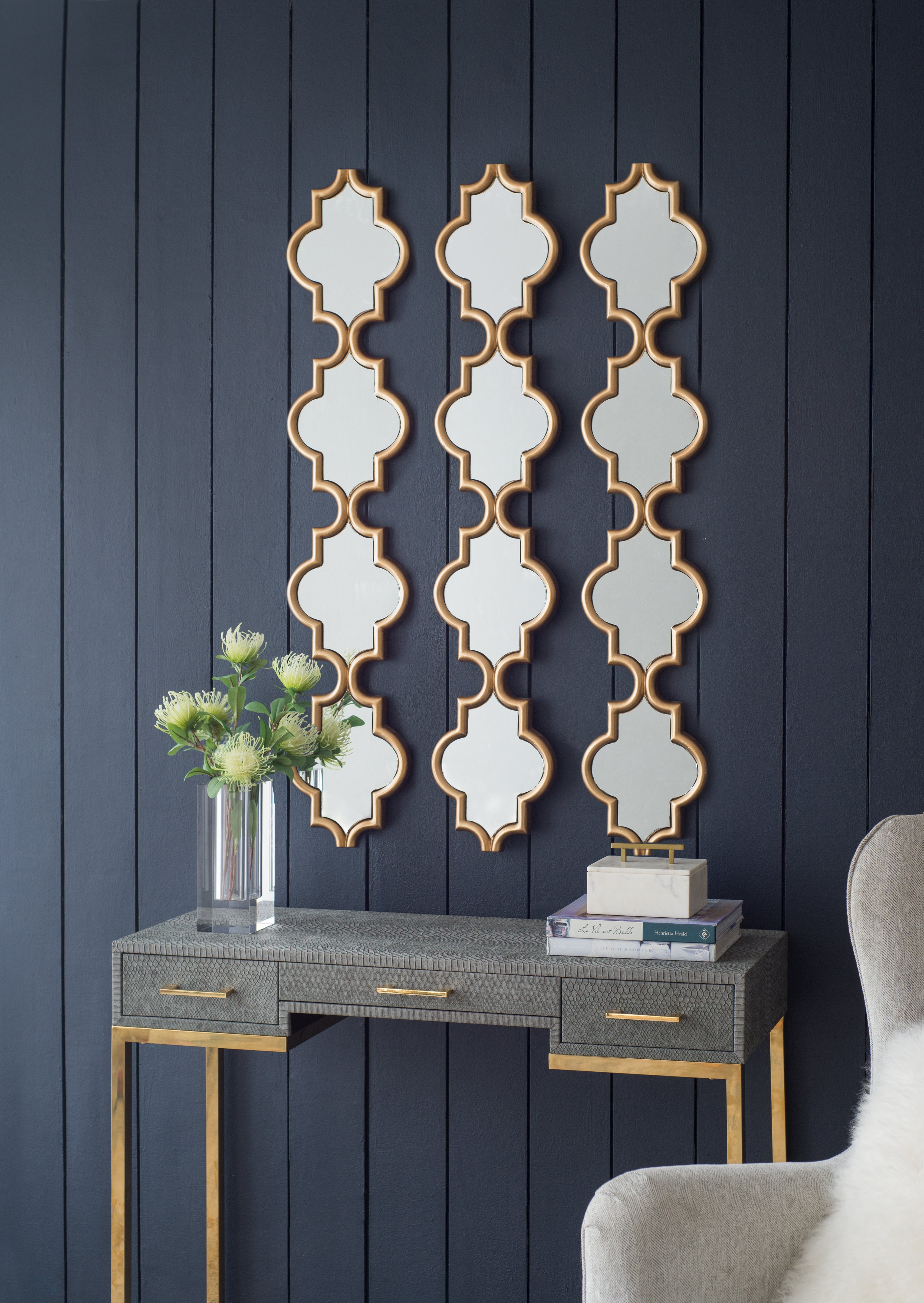 Gold Wall Mirror