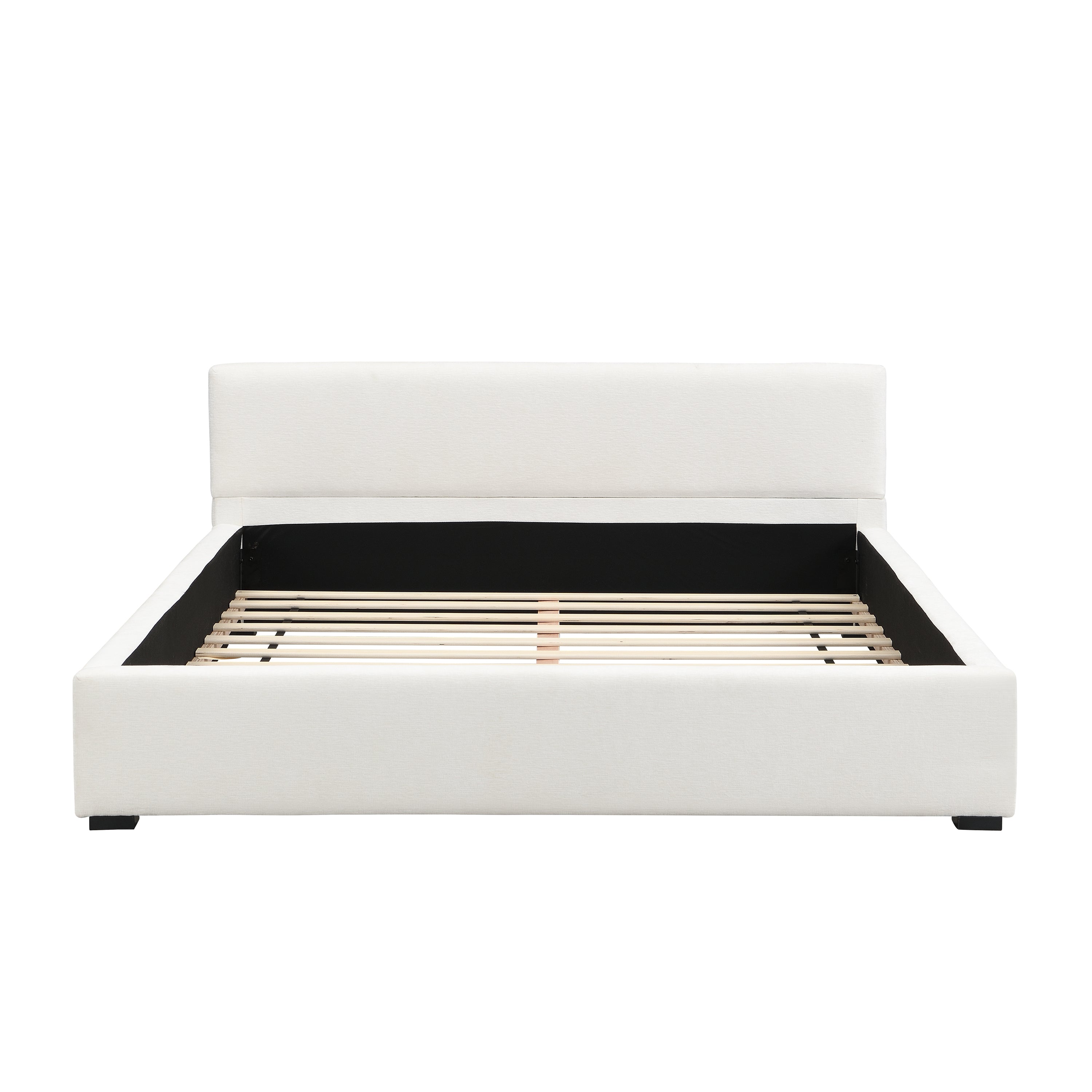 Elegant Wide-Edge Bed