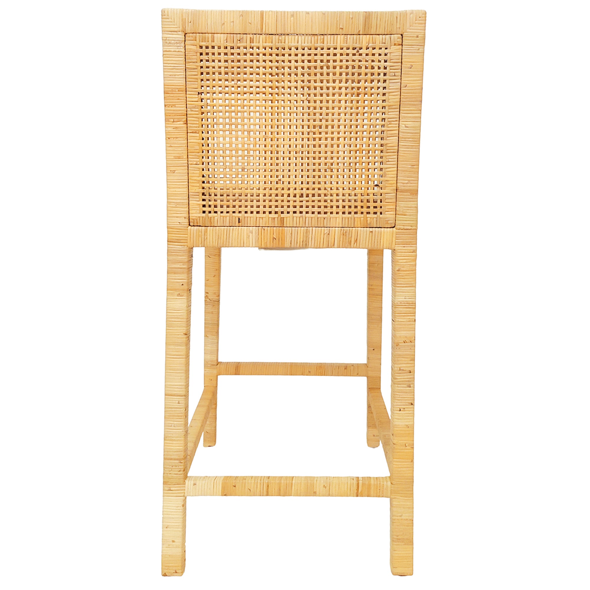 Pier 1 Eli Woven Rattan Counter Stool - Thumbnail 5