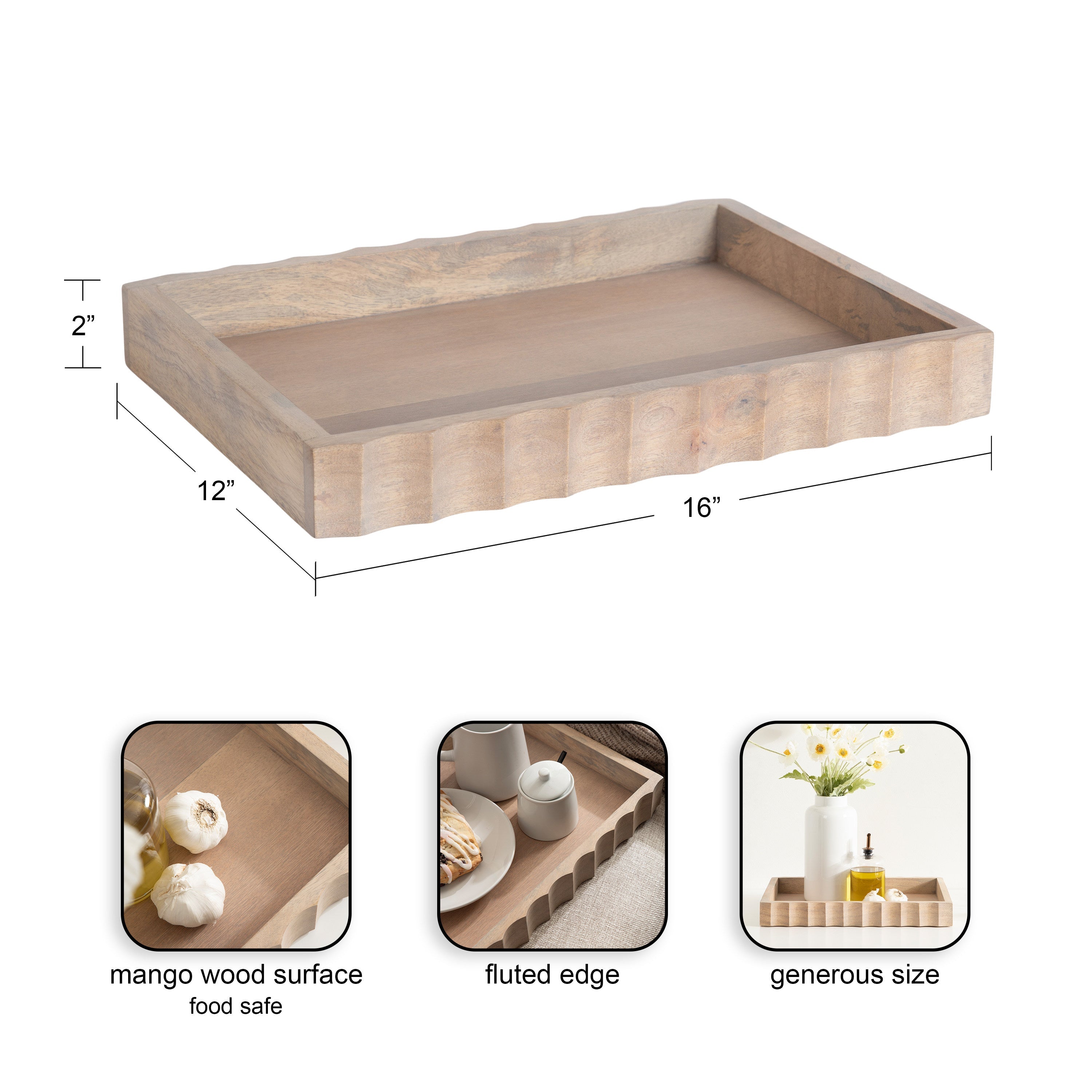 Lissi Rectangle Tray
