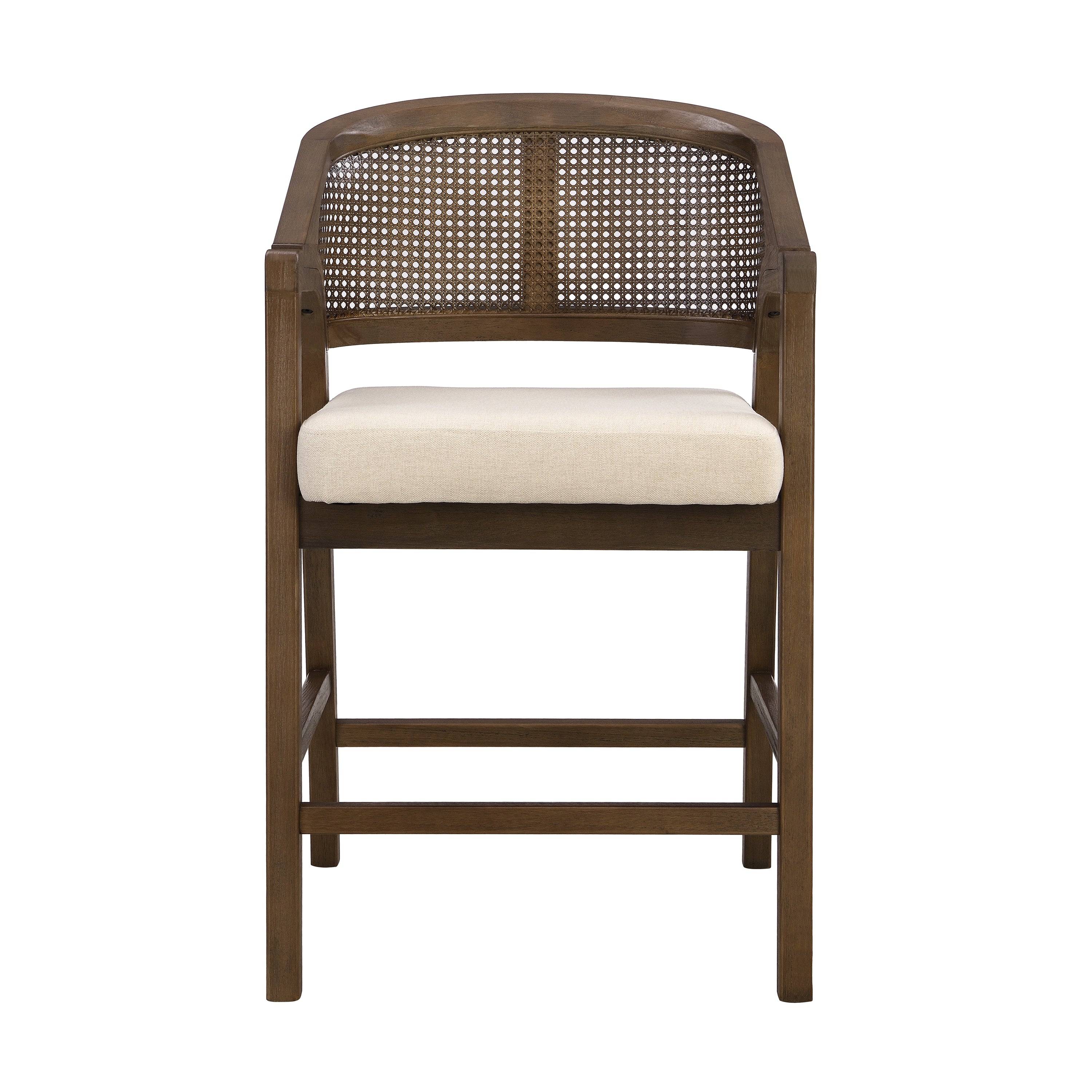 Pier 1 Wooden Frame Counter Stool - Thumbnail 4