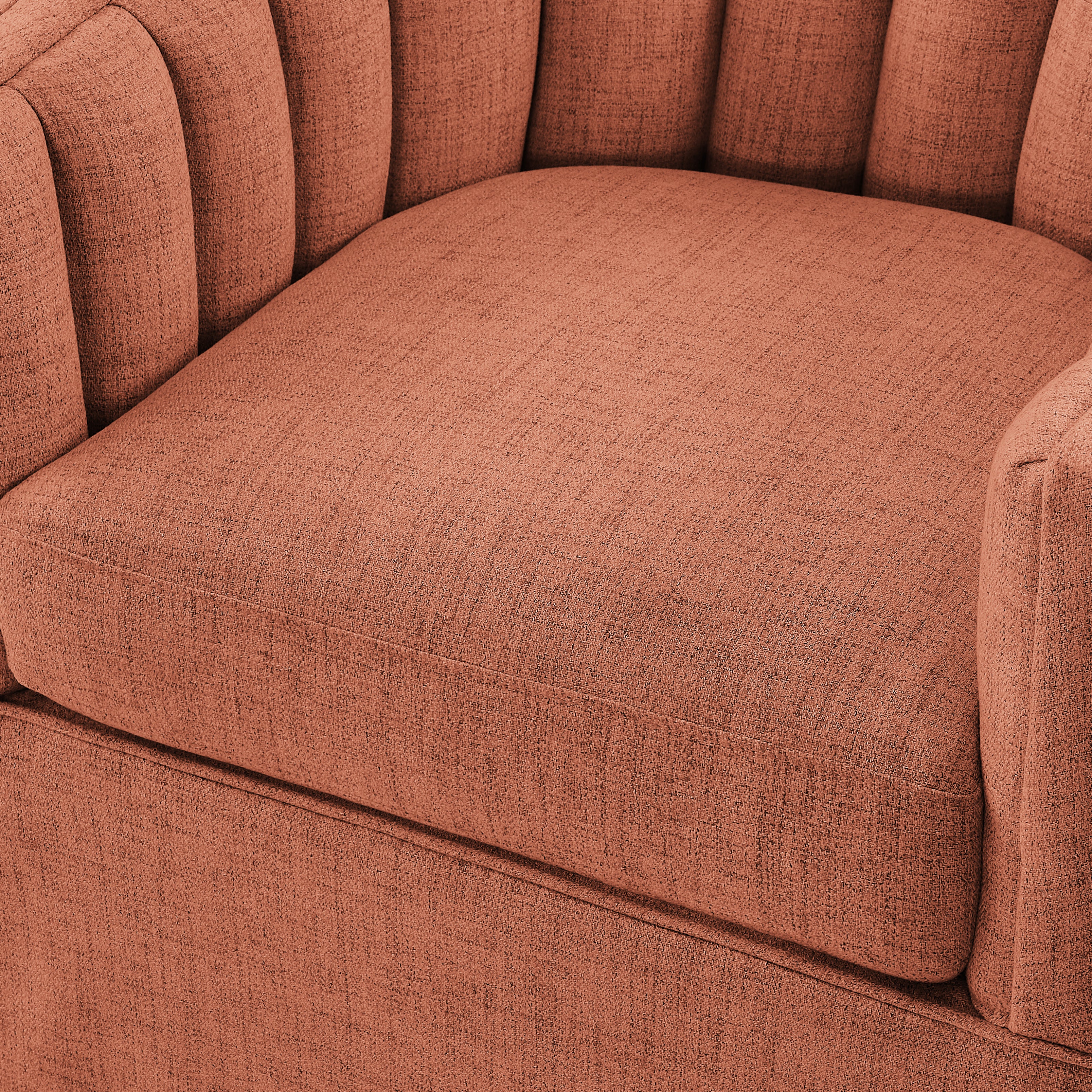 Skirted Swivel Accent Chair
