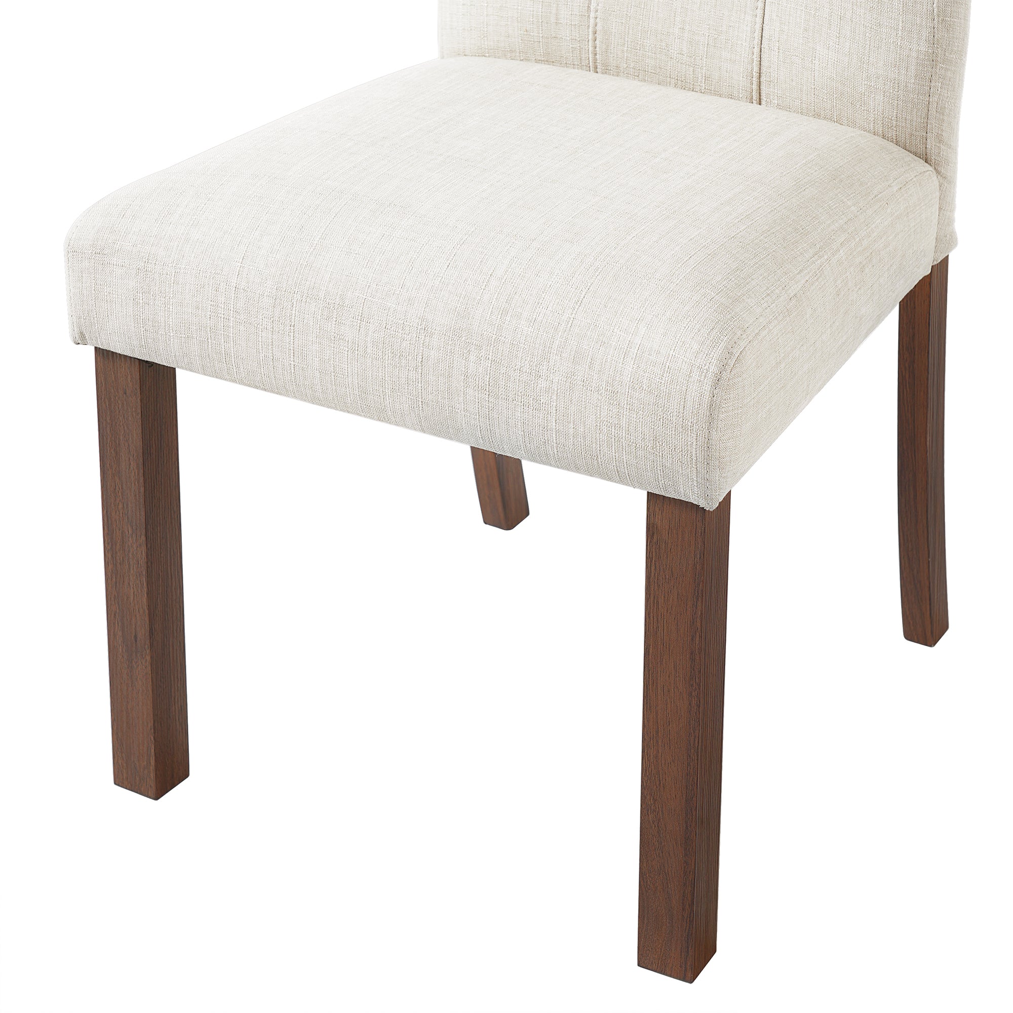 Franklin Modern 6-Piece Dining Set with 4 Upholstered Chairs & Bench