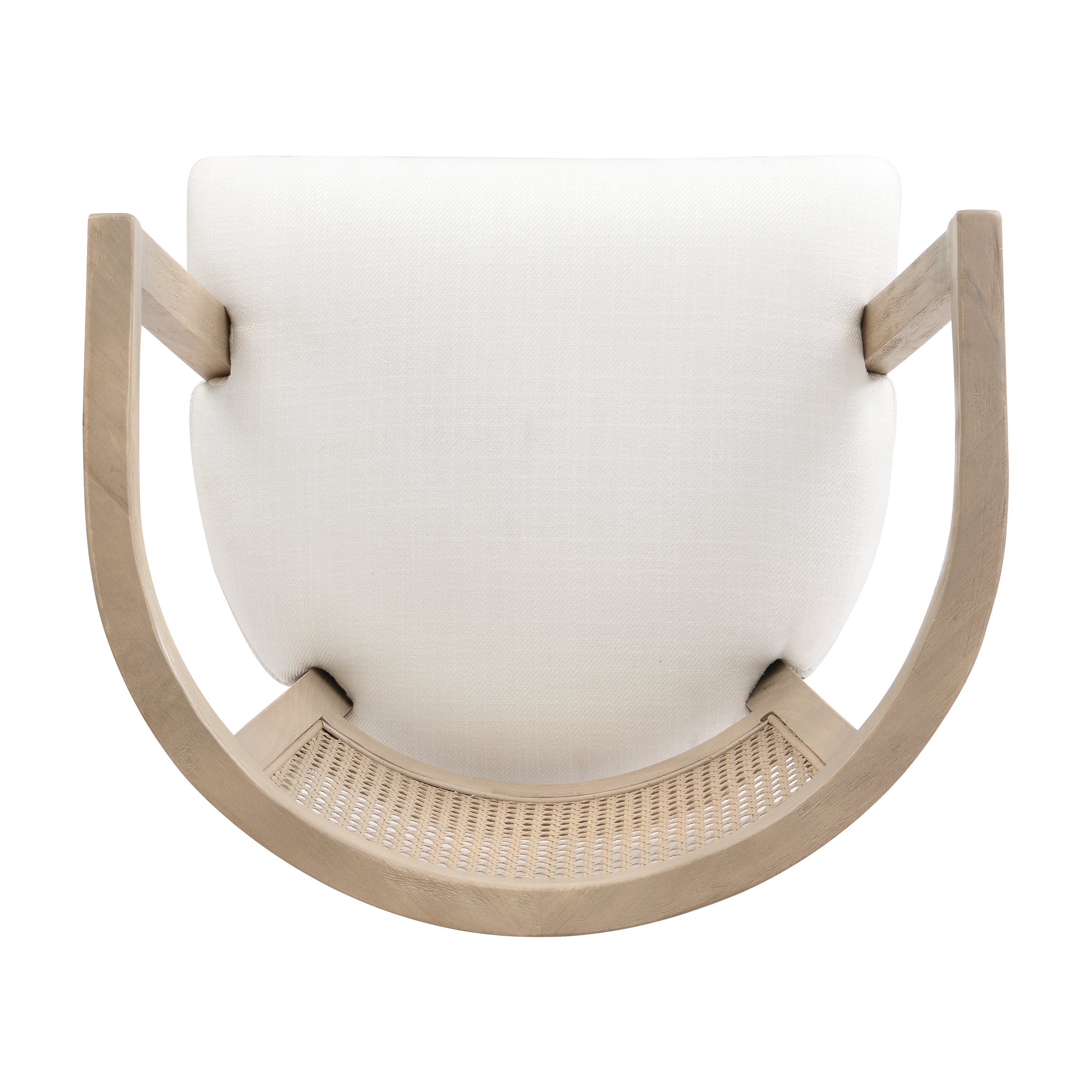 Rattan Barrel Dining Chair, Set of 2