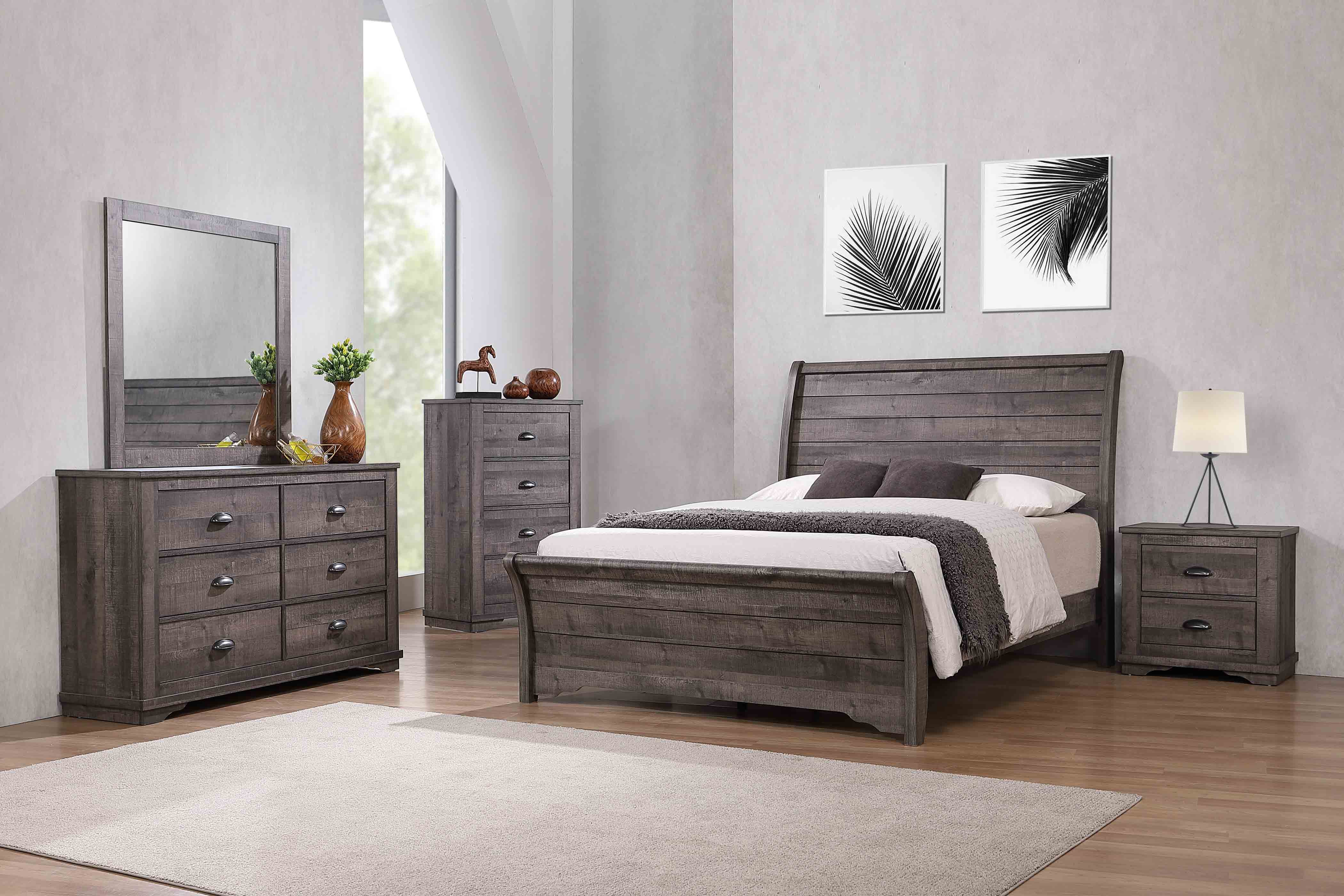 Anderson Sleigh Bed