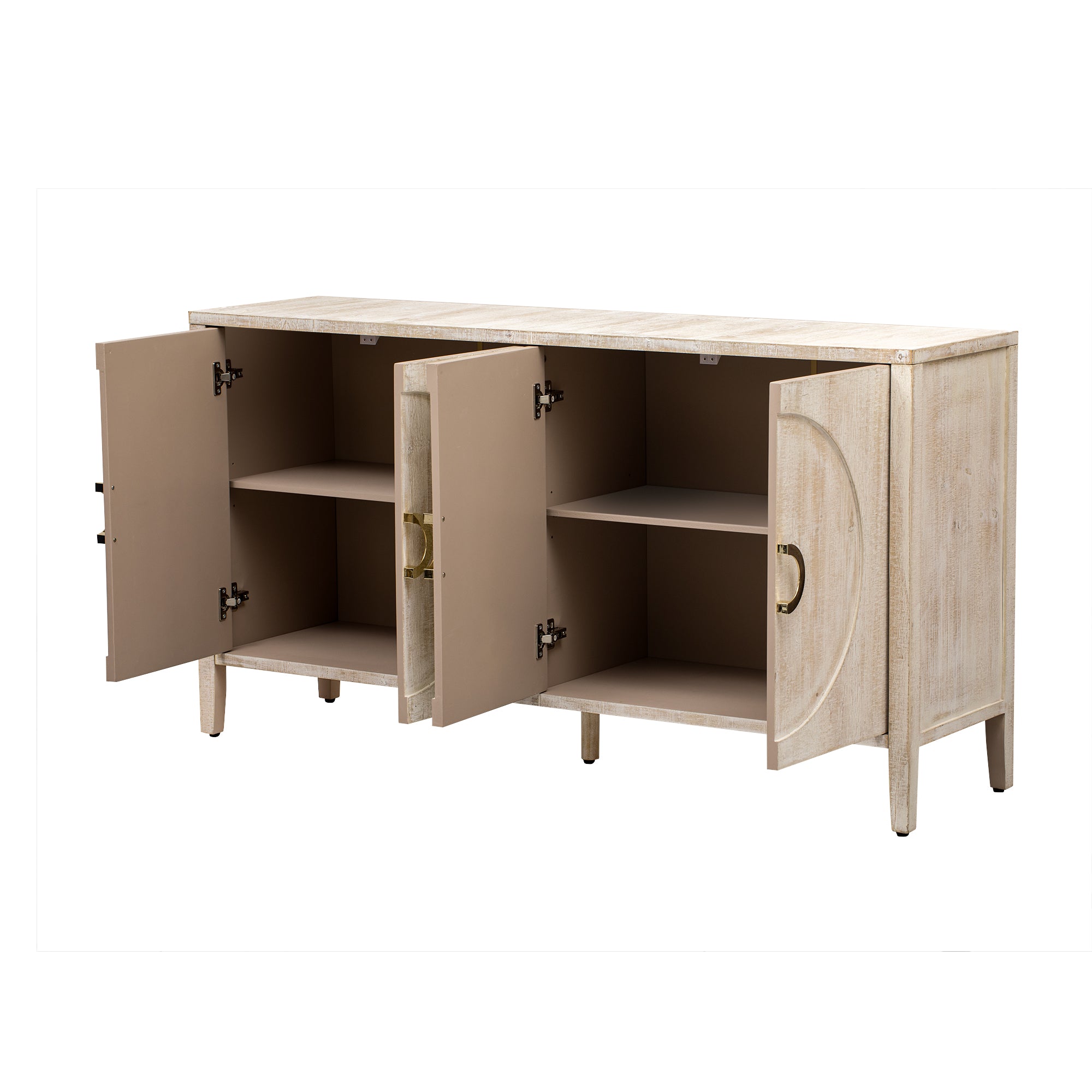 Sophisticated Cabinet with Textured Finish