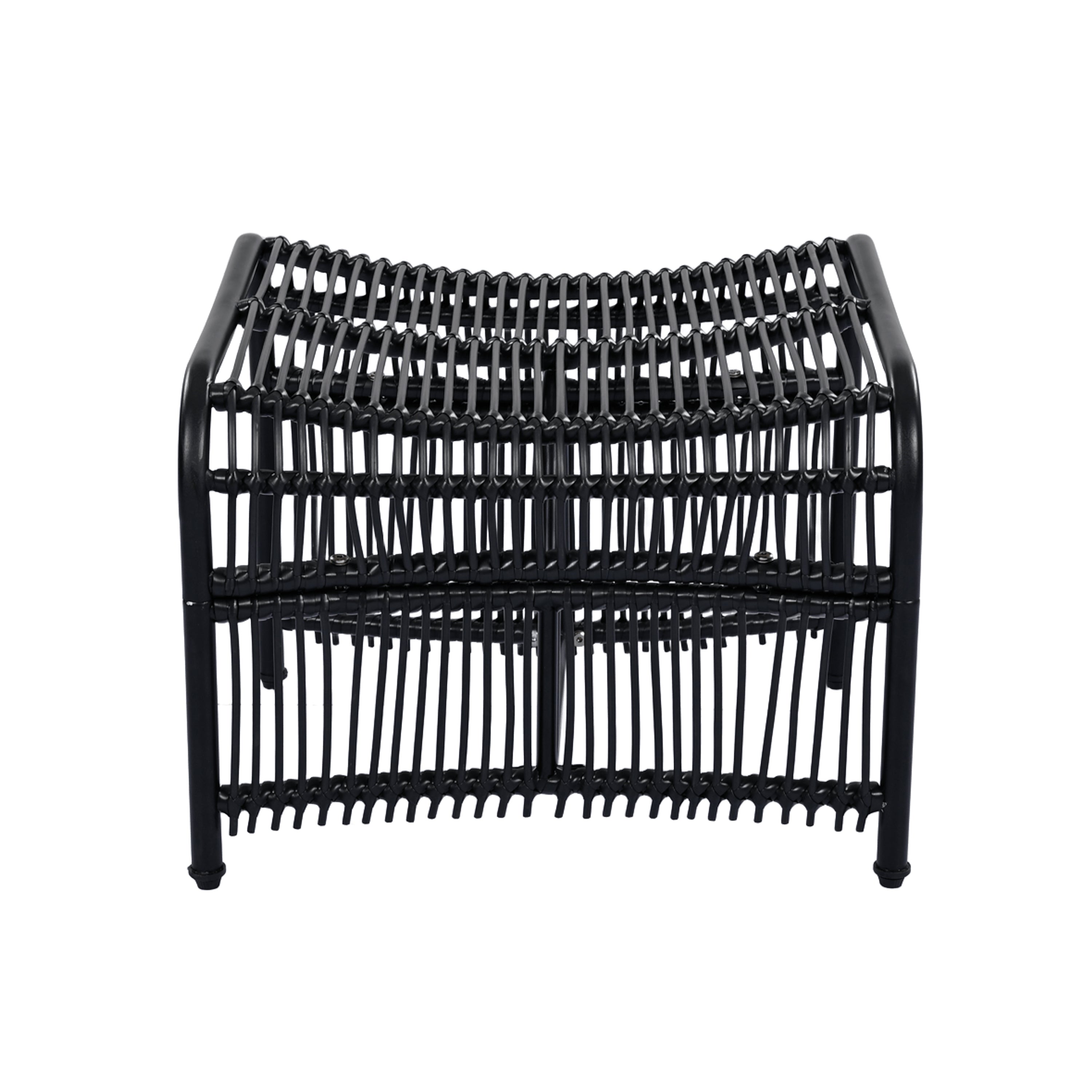 3 Pieces Wicker Outdoor Patio Furniture Set