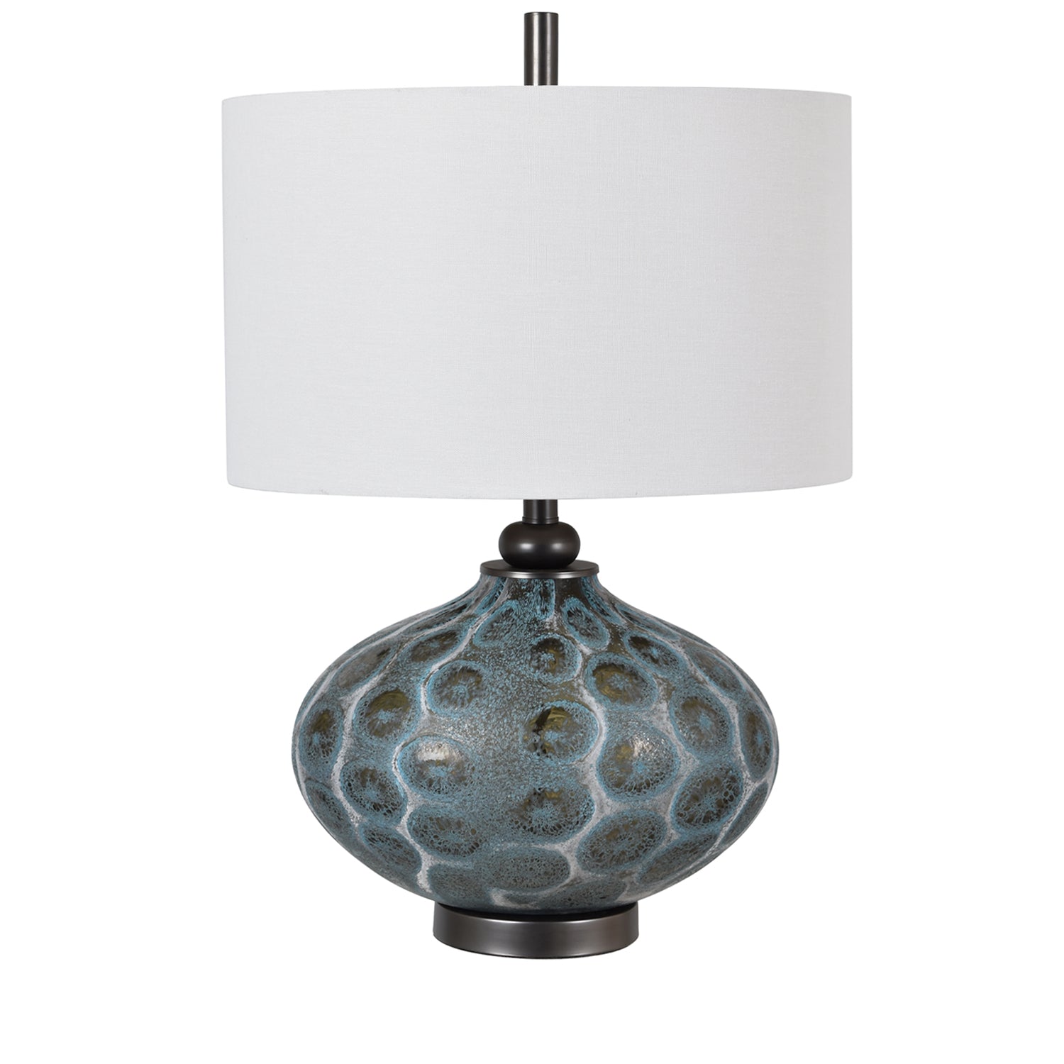Glass Table Lamp with Night Light