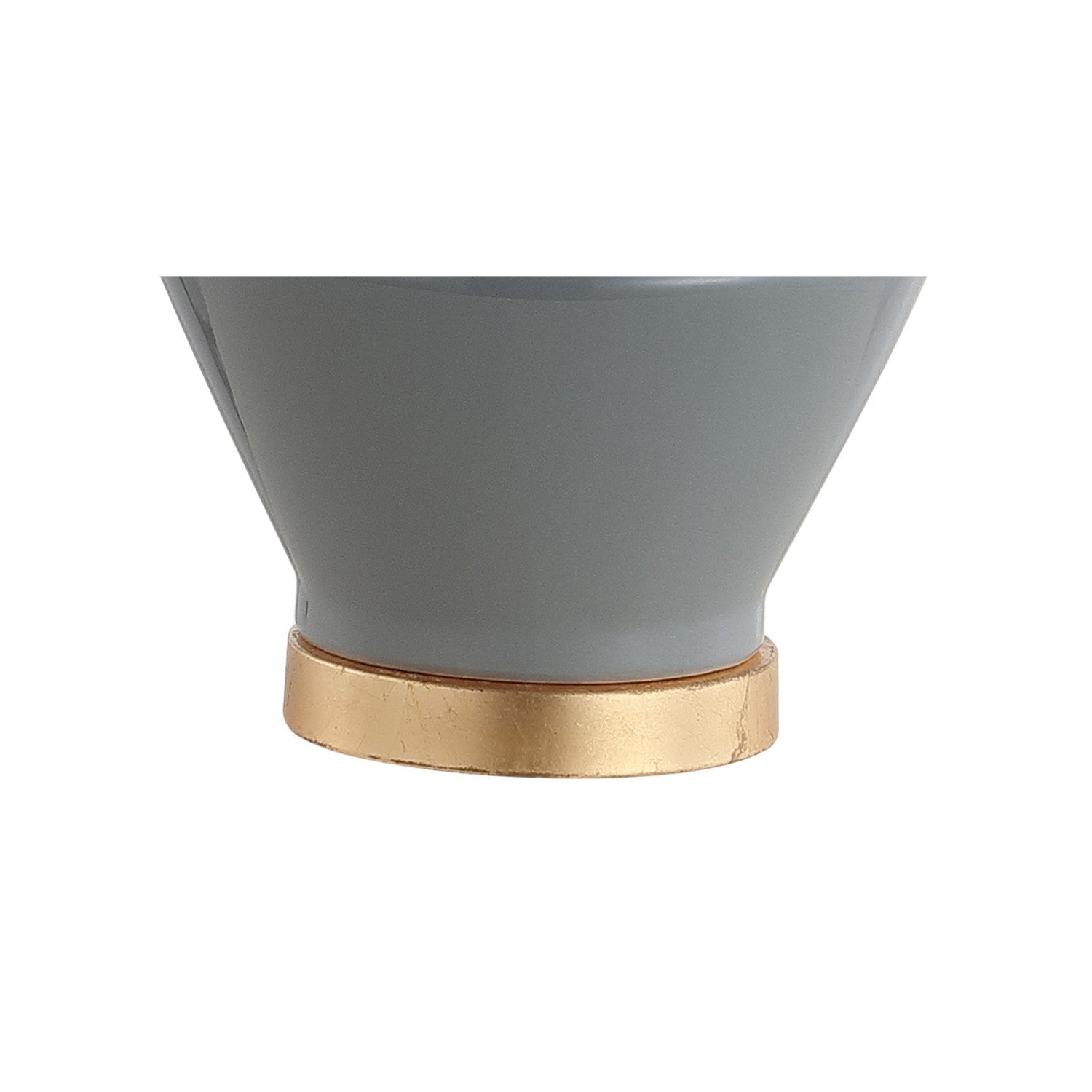 Alba Geometric Ceramic/Metal LED Table Lamp