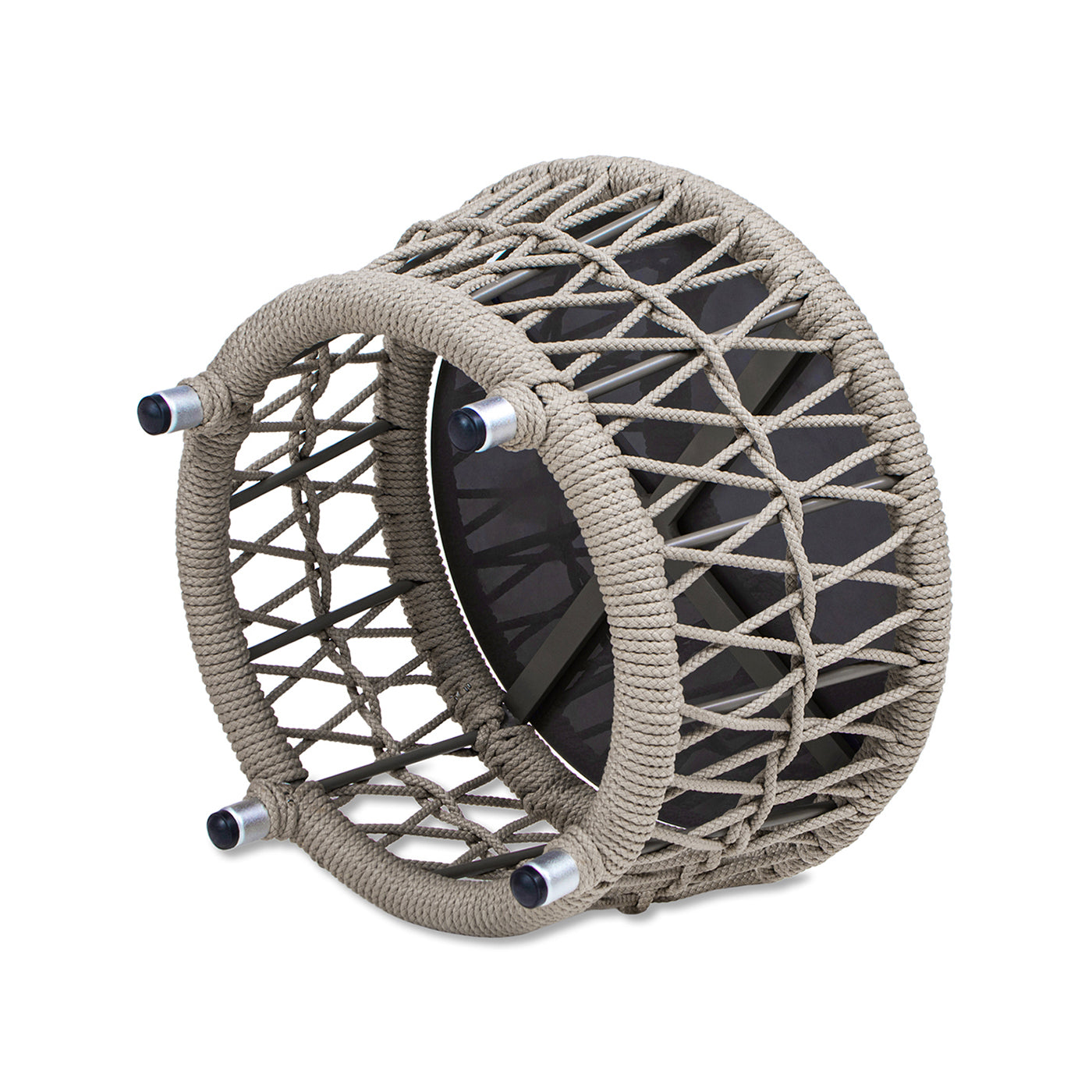 Everly Round Woven Outdoor Coffee Table