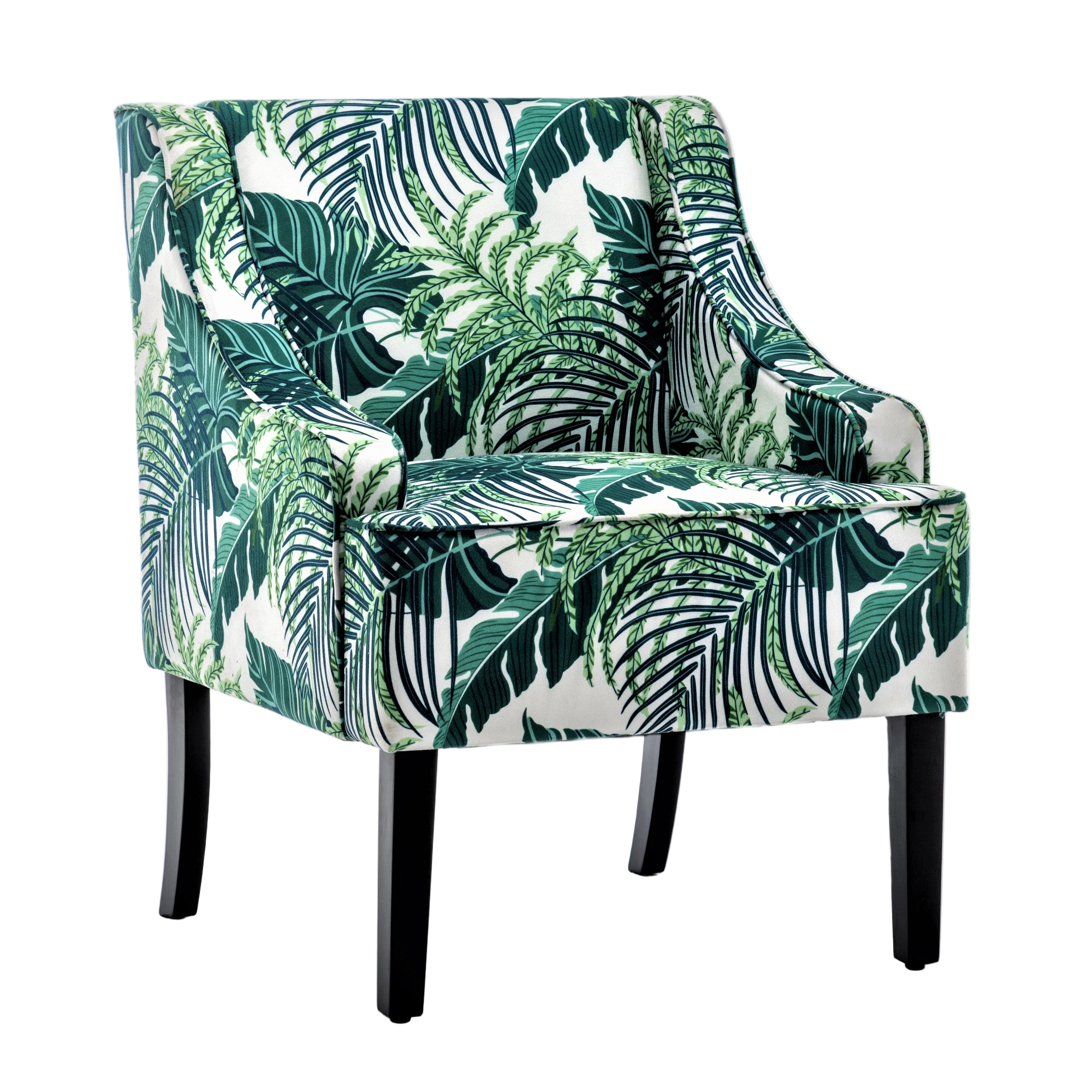 Versatile Palm Upholstered Side Chair