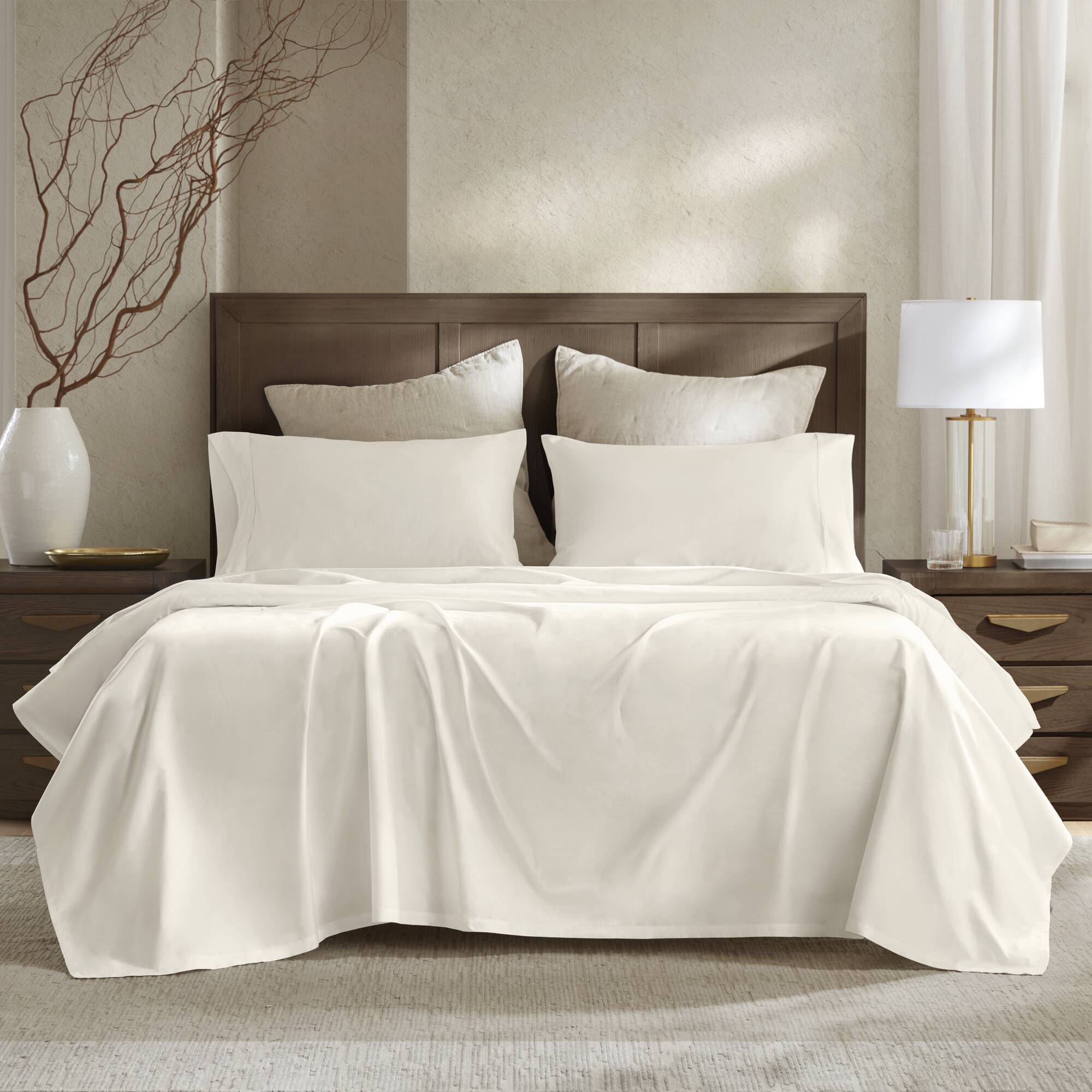 100% Egyptian Cotton Sateen Sheet Set